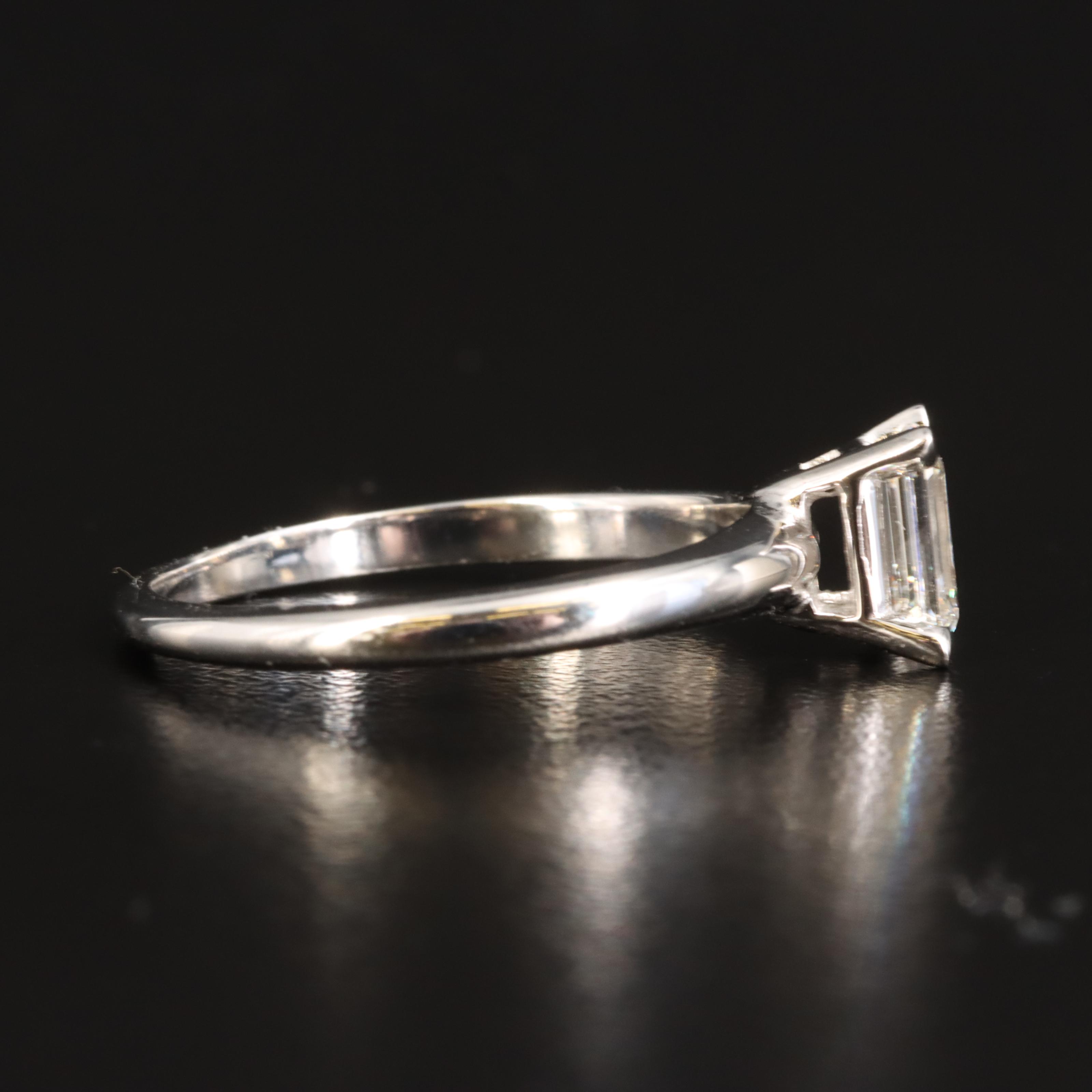 14K 0.50 CT Lab Grown Diamond Solitaire Ring