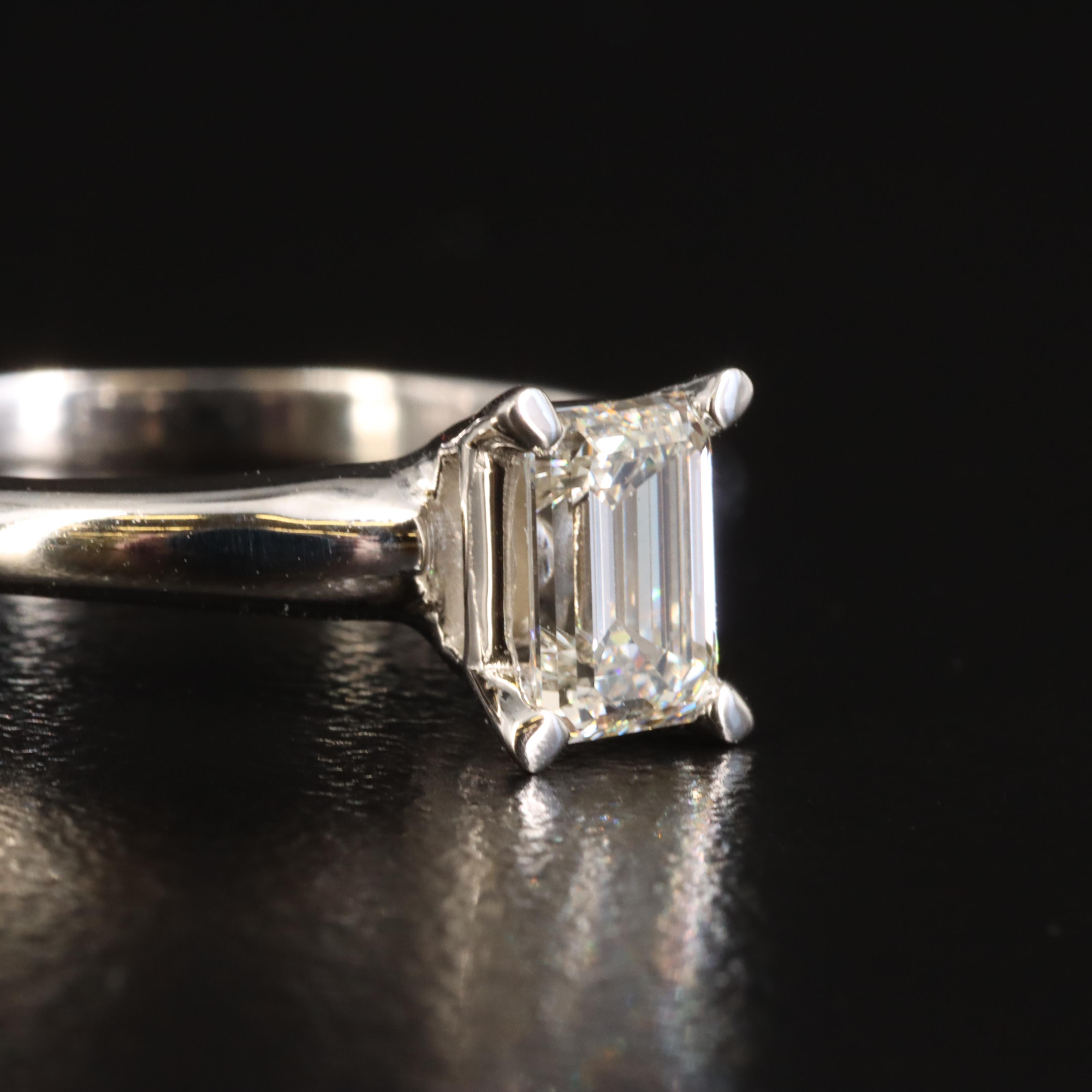 14K 0.50 CT Lab Grown Diamond Solitaire Ring