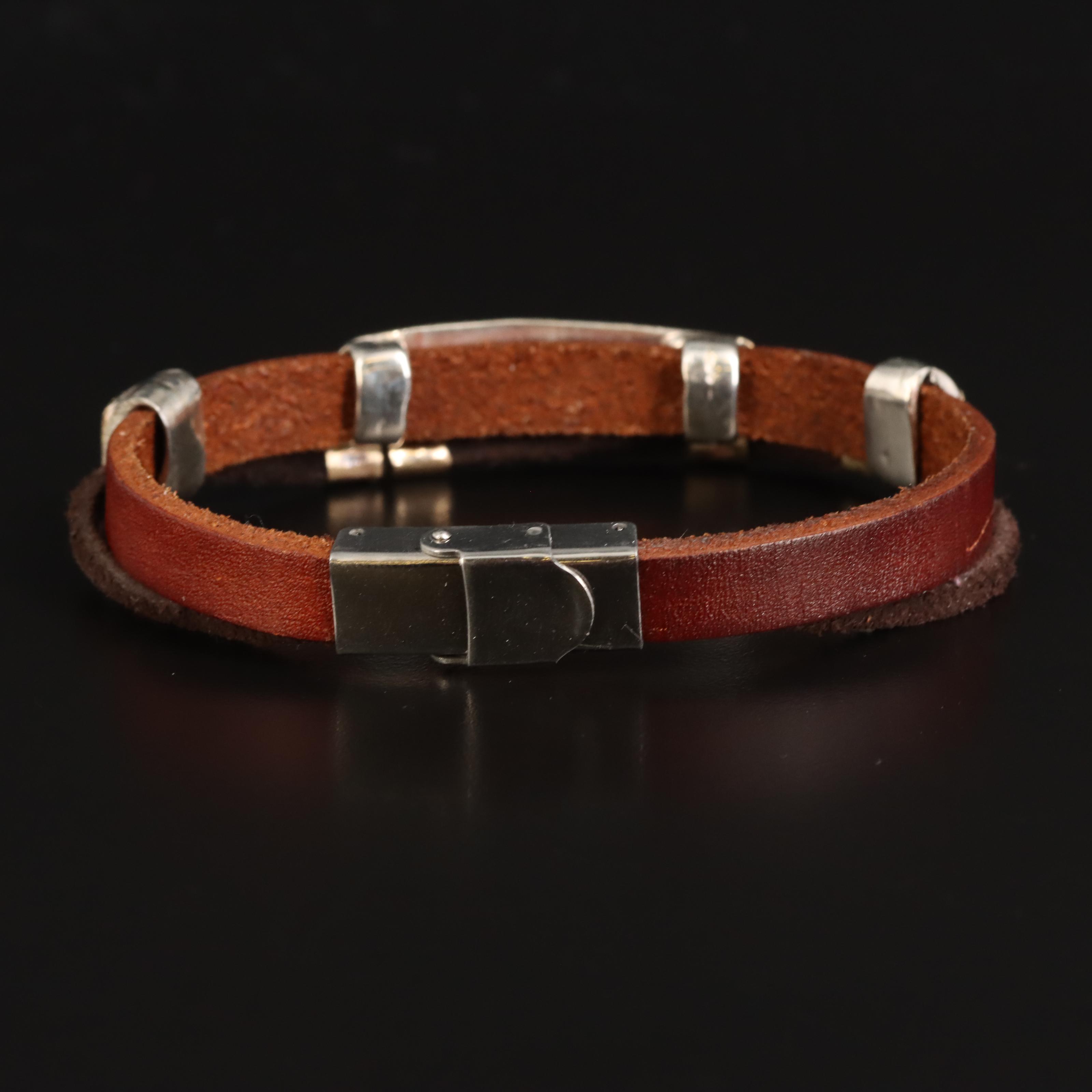 Double Row Bracelet with Sterling, 10K and 18K