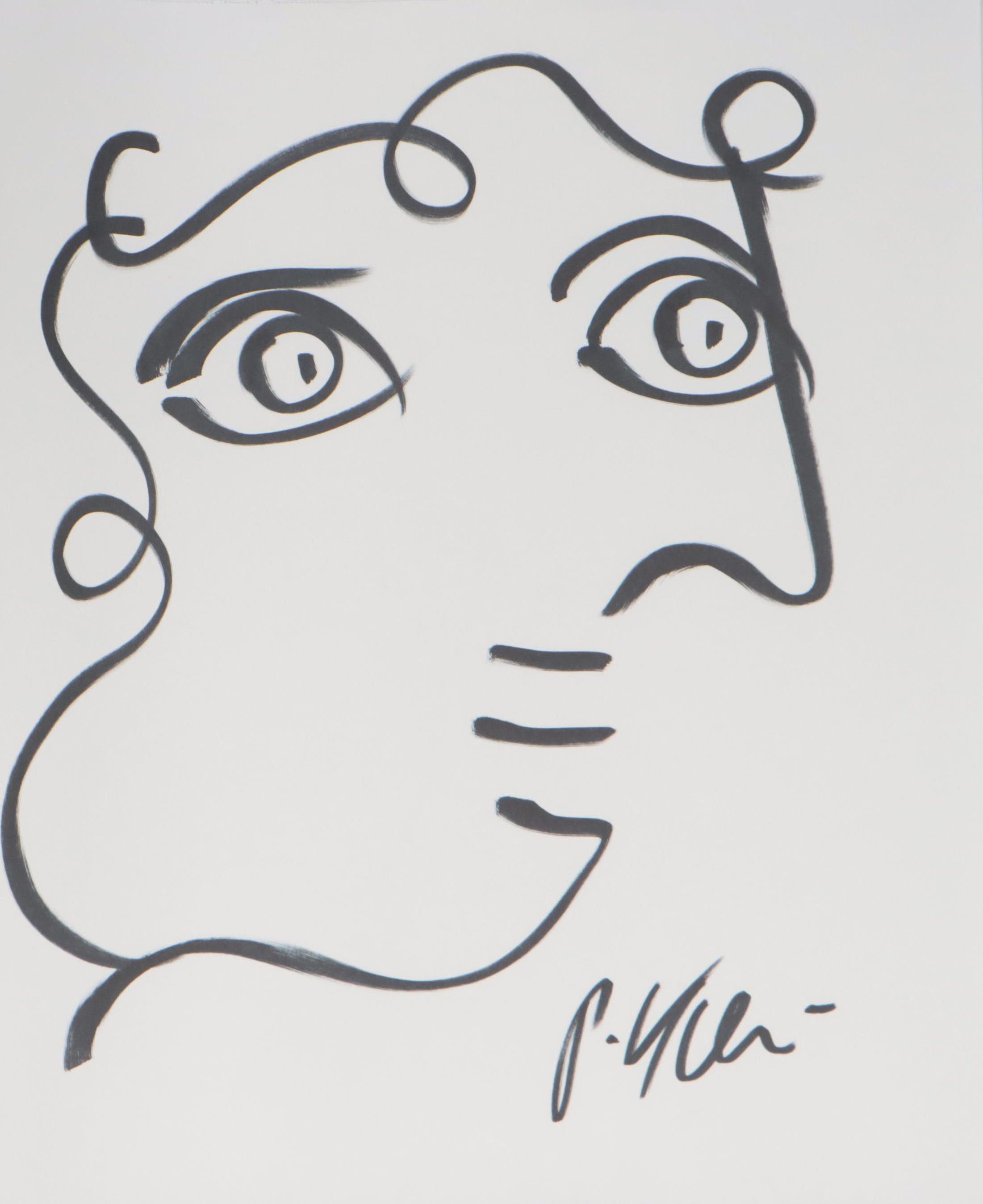 Peter Keil Ink Portrait