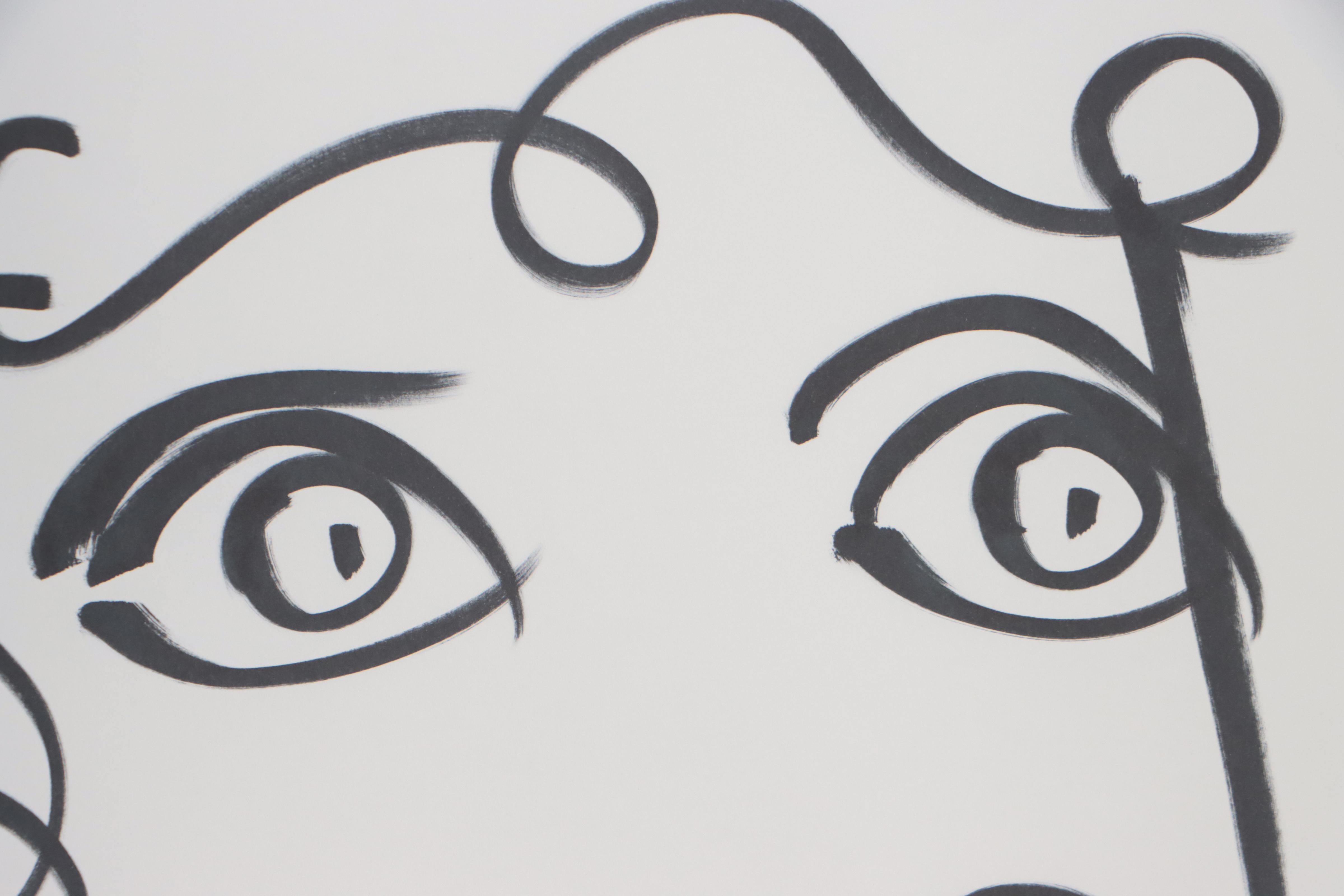 Peter Keil Ink Portrait