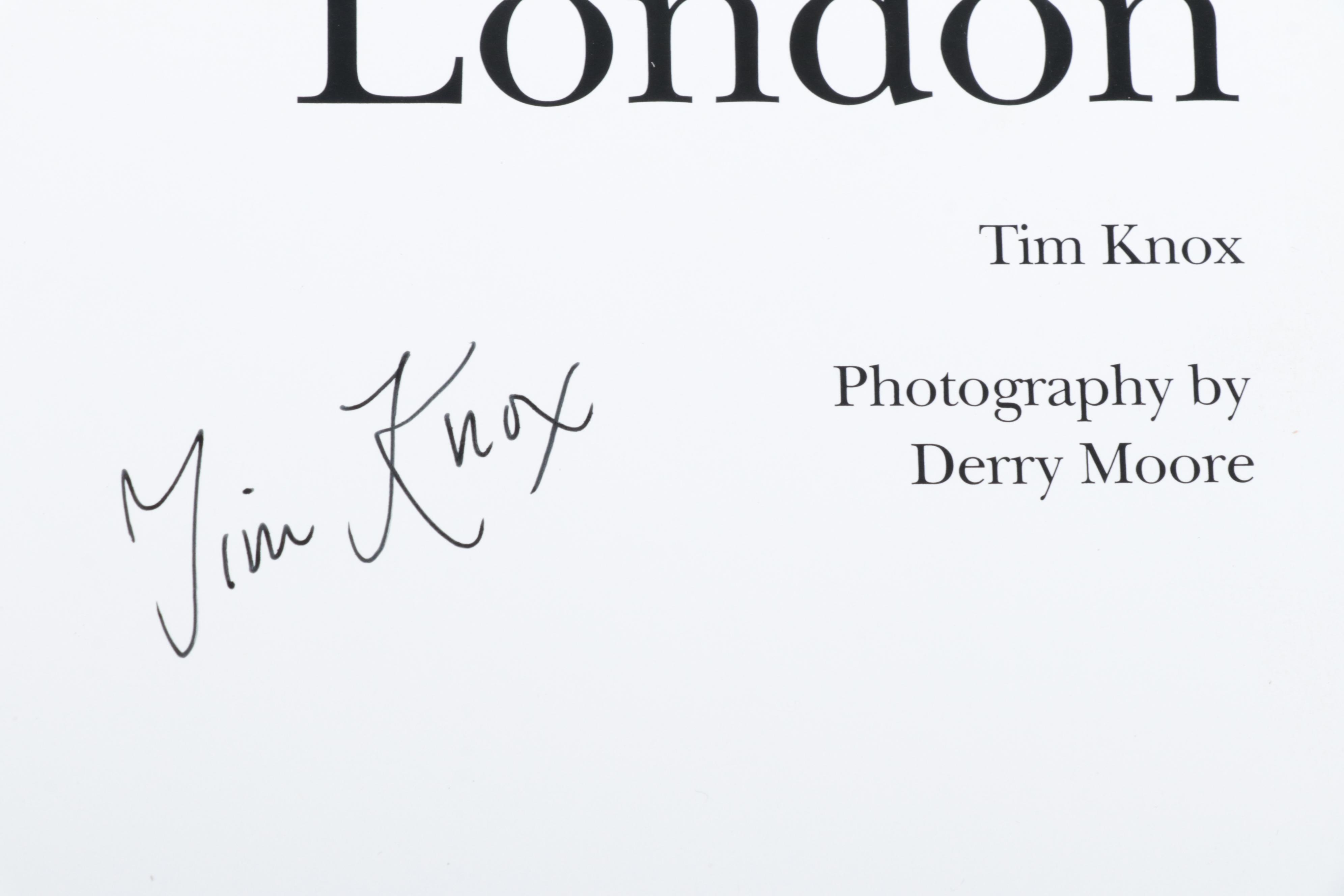 Signed "Sir John Soane's Museum London" by Tim Knox and More Art Books