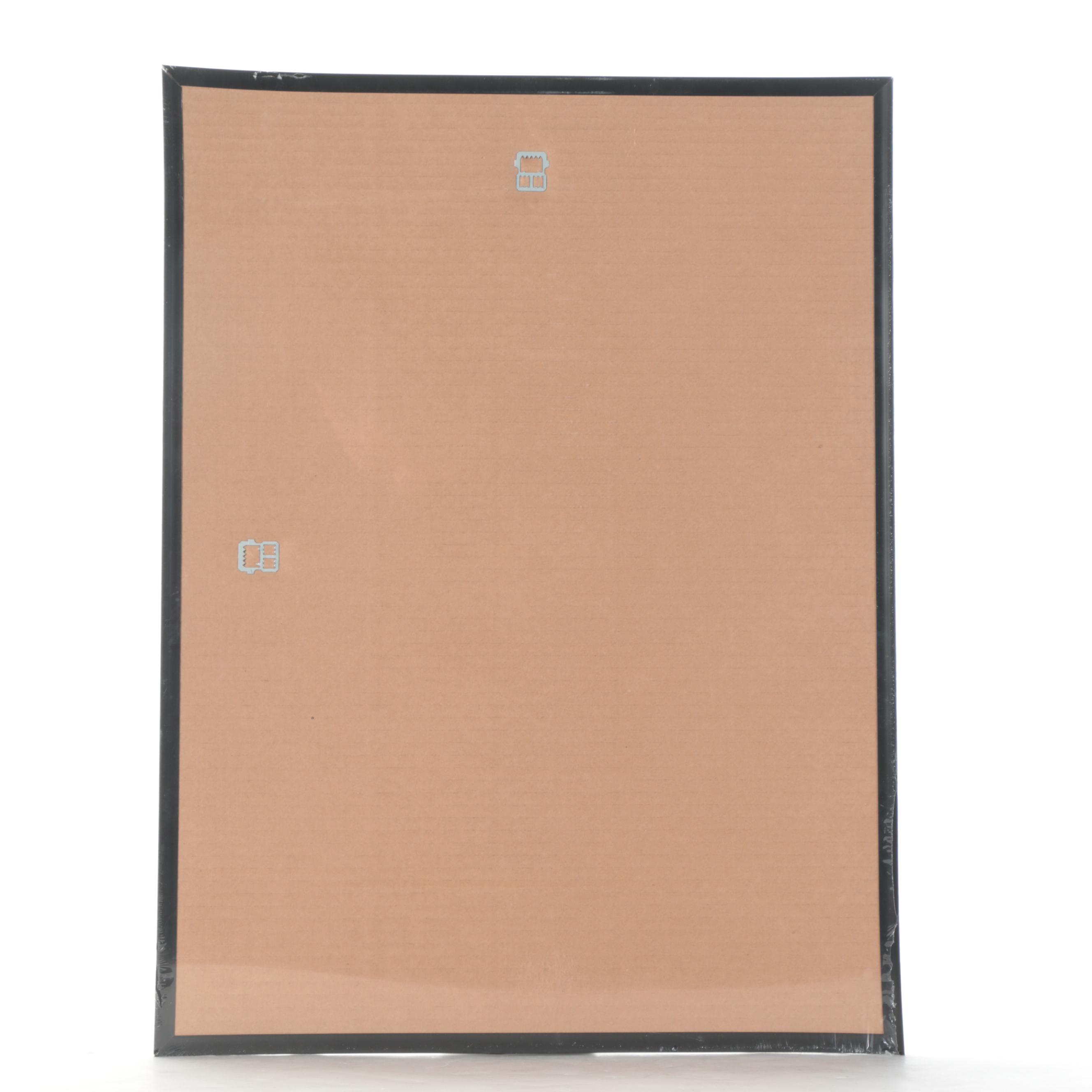 1995 Topps Proof Uncut Baseball Card Sheet, Wheaties 75 Years Framed Poster