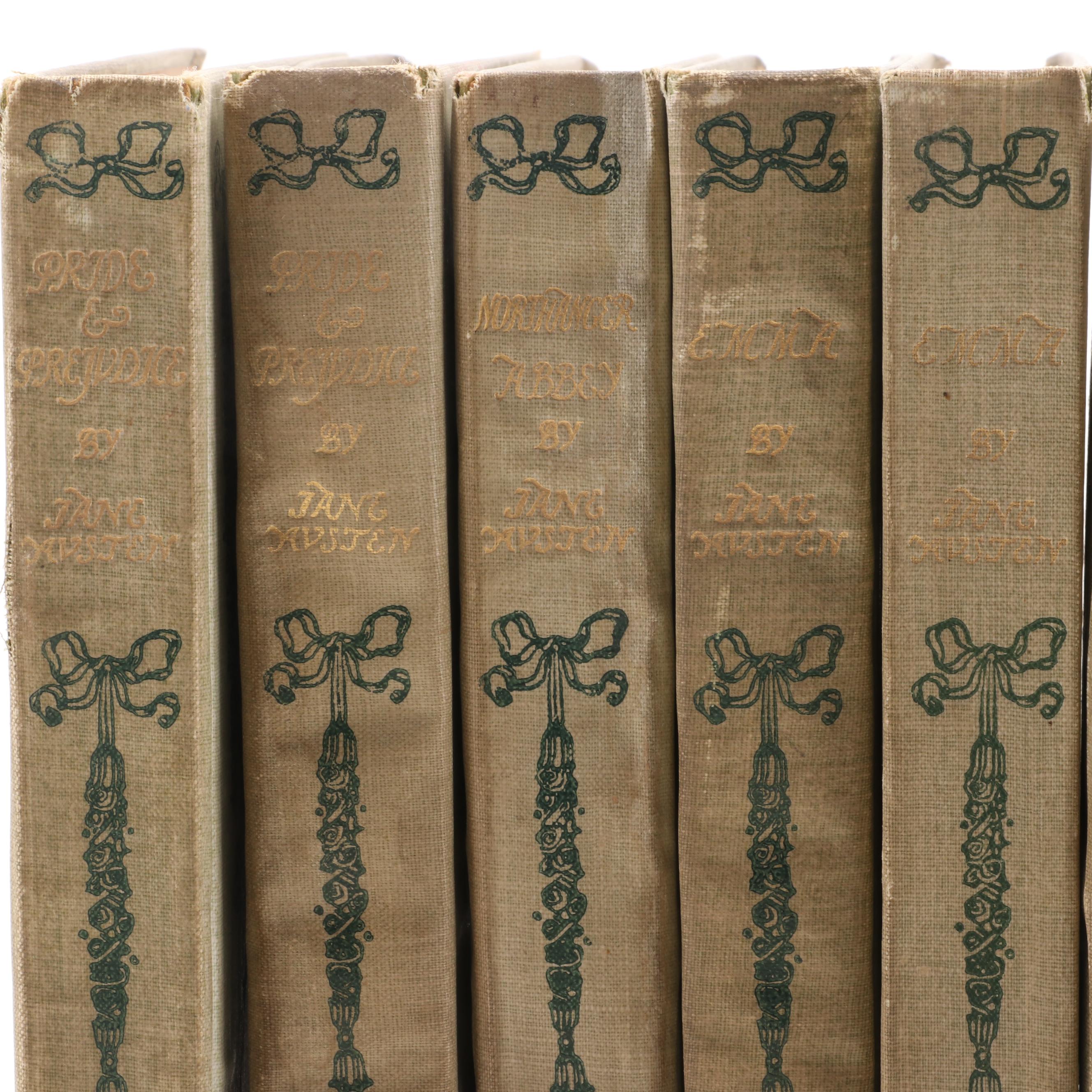 Illustrated "The Novels of Jane Austen" Complete Ten-Volume Set, 1904–1906