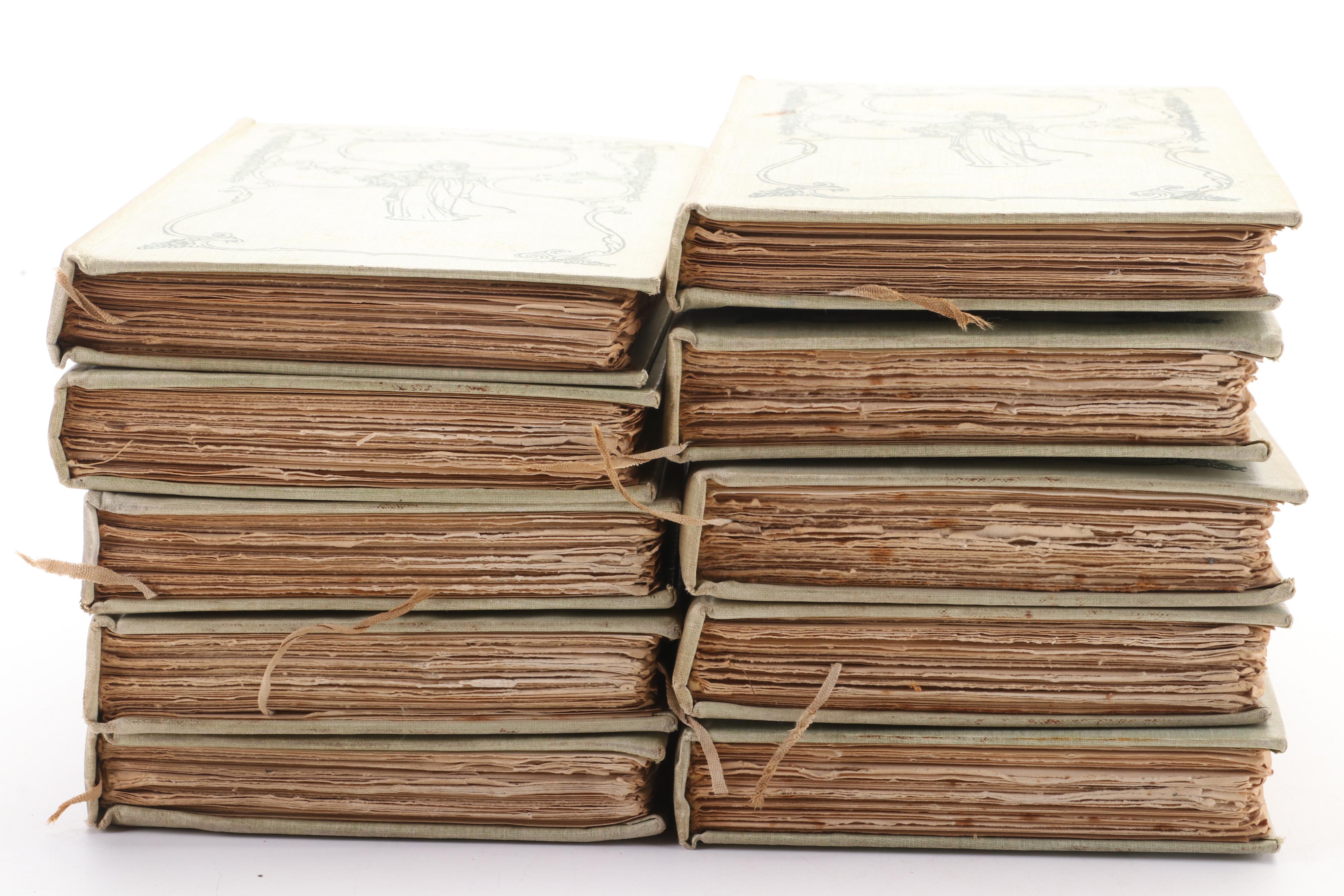 Illustrated "The Novels of Jane Austen" Complete Ten-Volume Set, 1904–1906