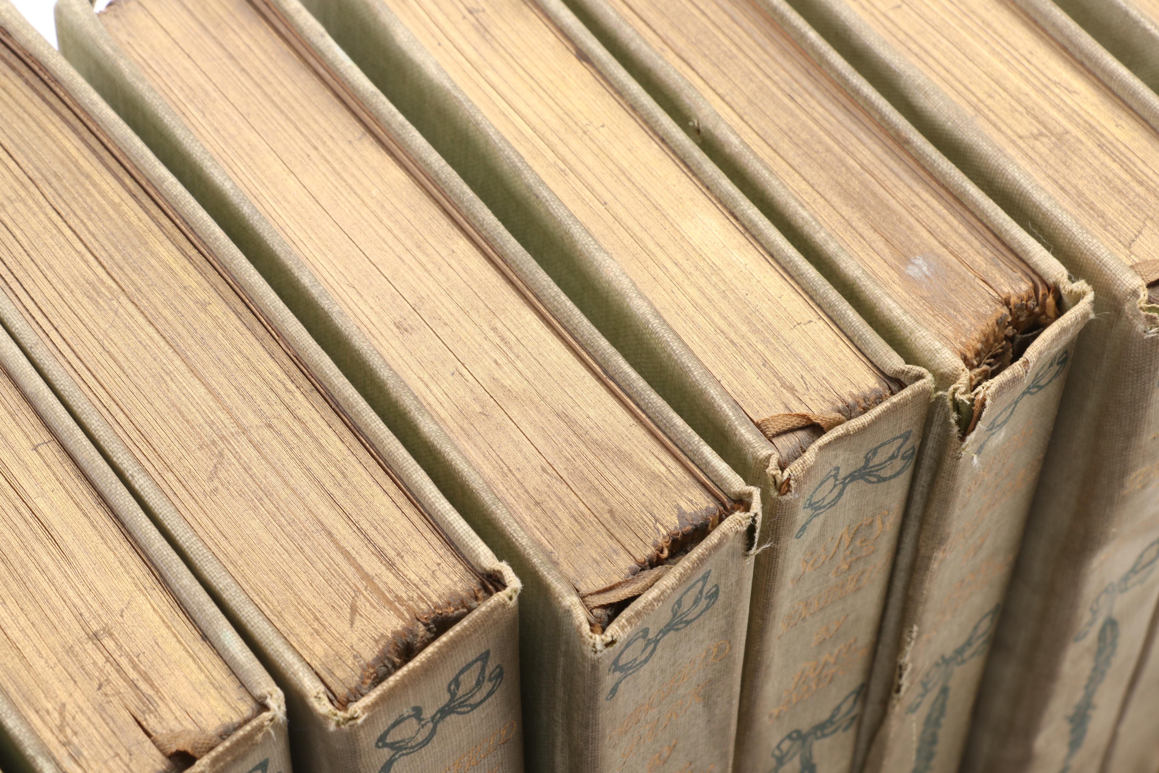 Illustrated "The Novels of Jane Austen" Complete Ten-Volume Set, 1904–1906