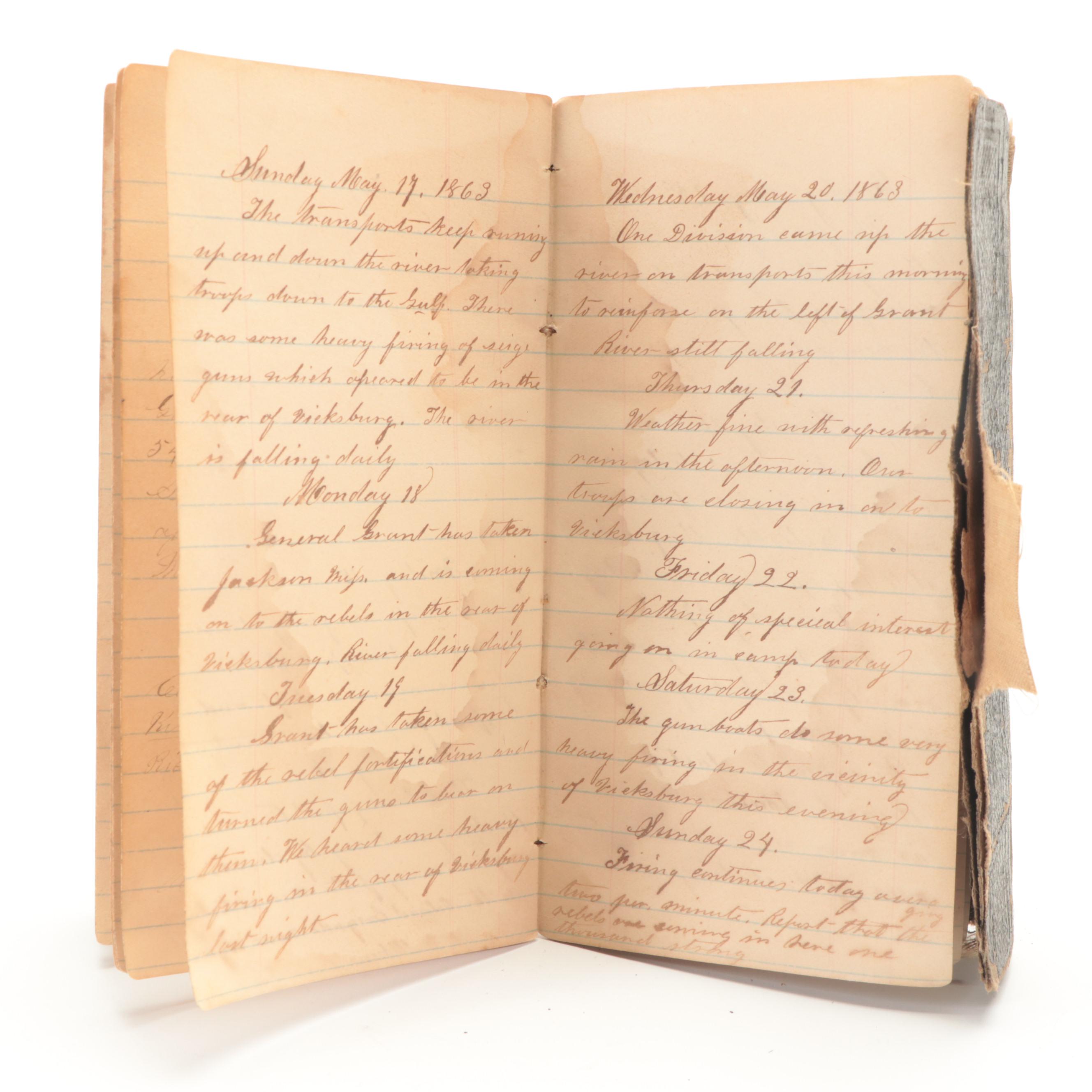 Civil War Journal of Sergeant George White, Ohio 96th Volunteer Infantry, Co F