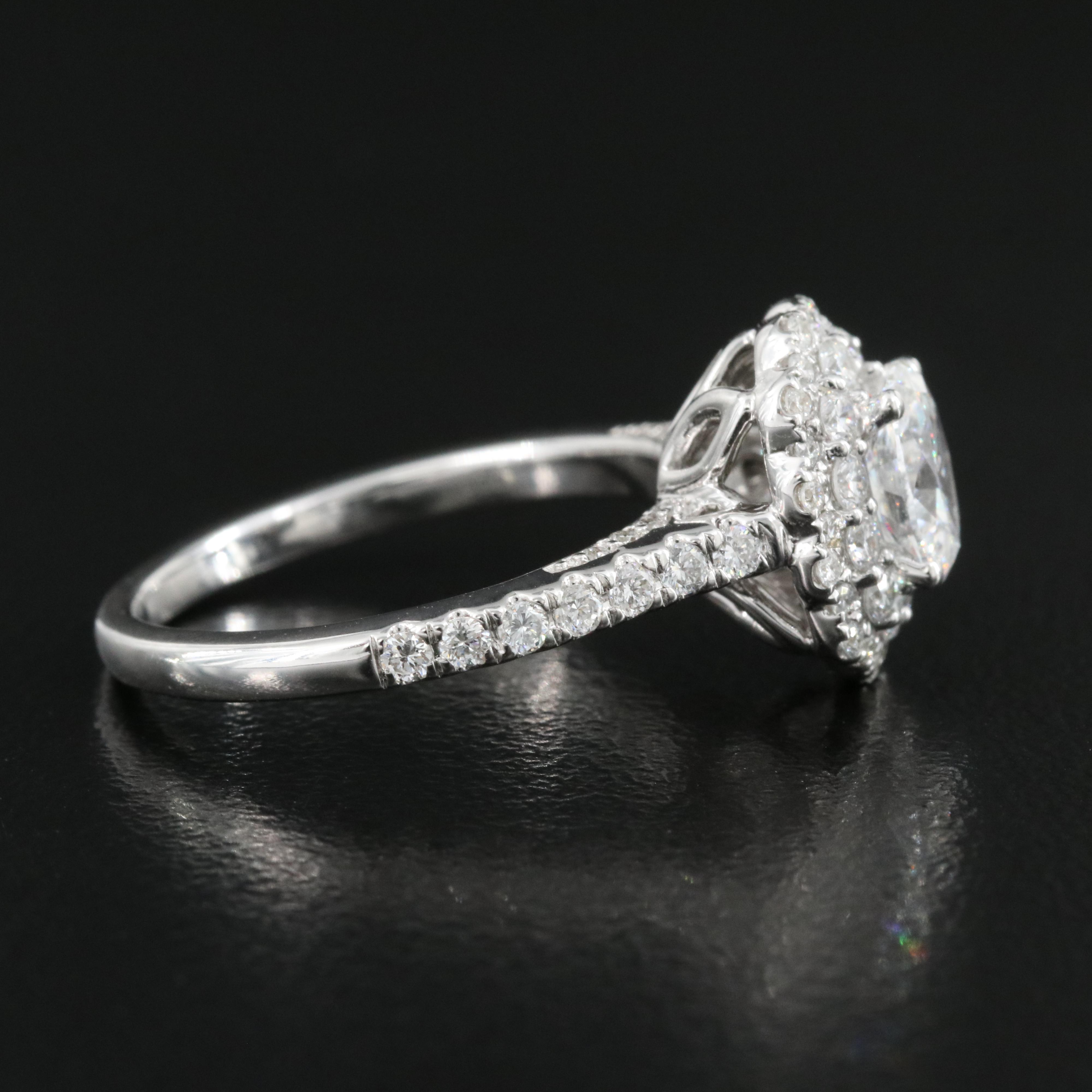 14K 1.51 CTW Lab Grown Diamond Ring