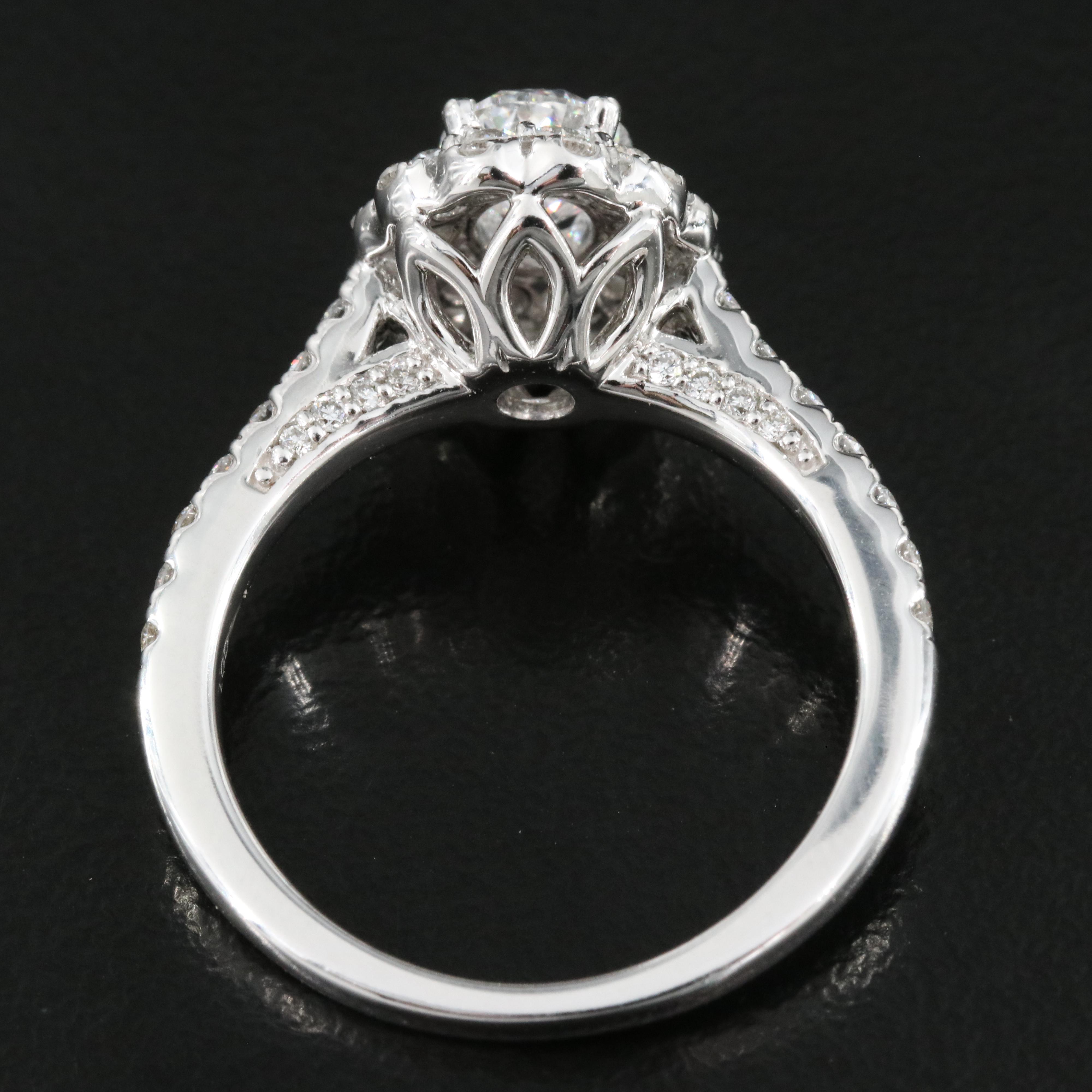 14K 1.51 CTW Lab Grown Diamond Ring
