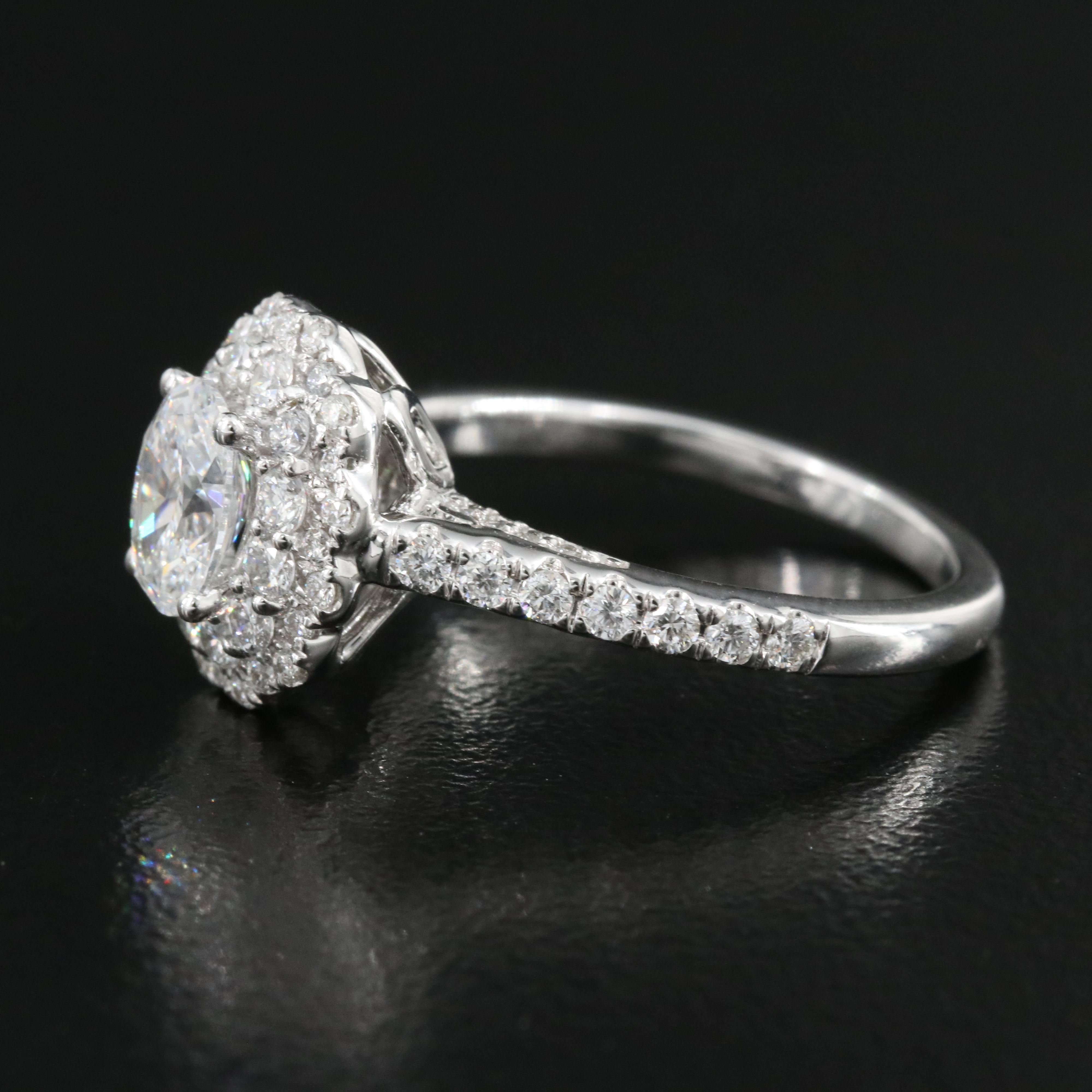 14K 1.51 CTW Lab Grown Diamond Ring