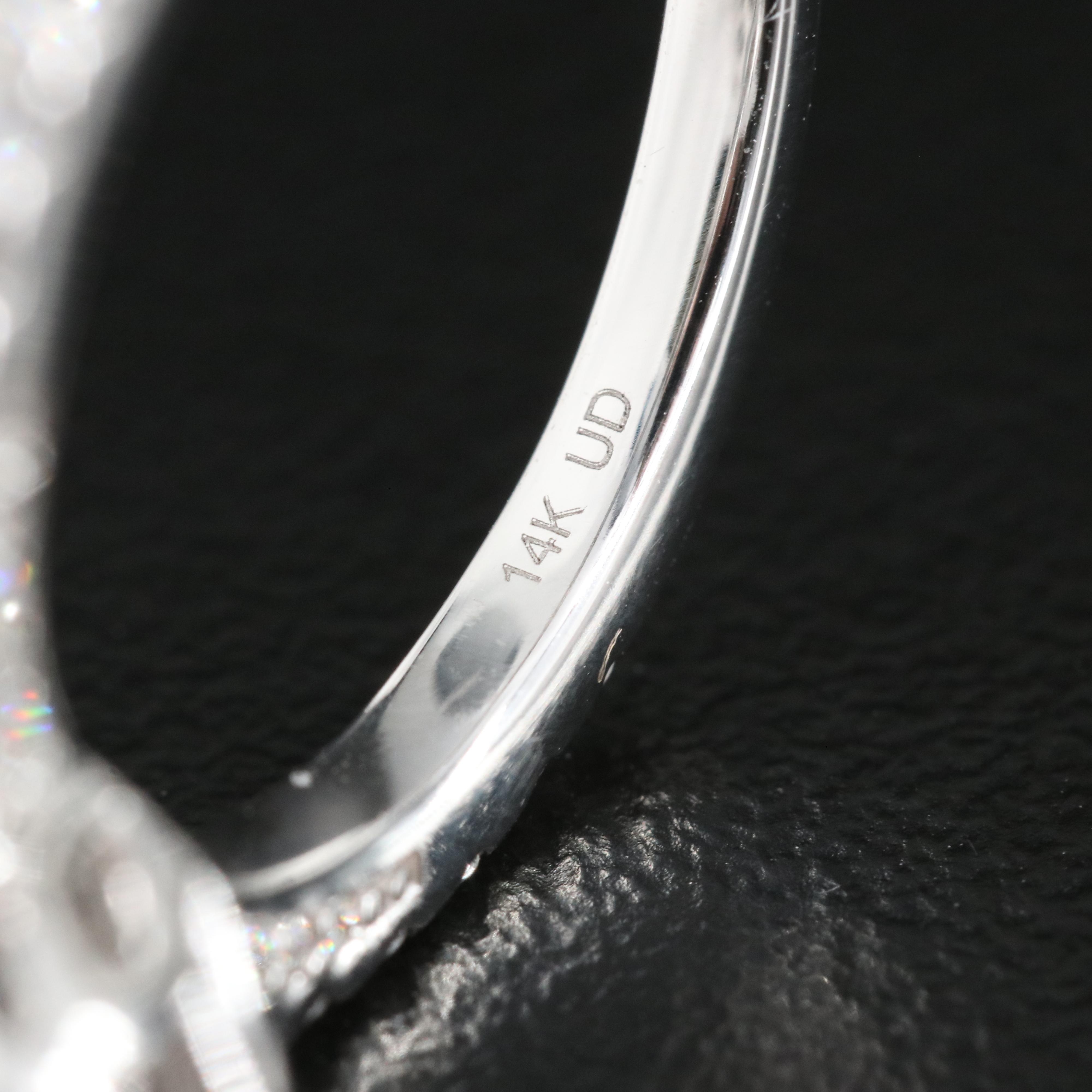 14K 1.51 CTW Lab Grown Diamond Ring