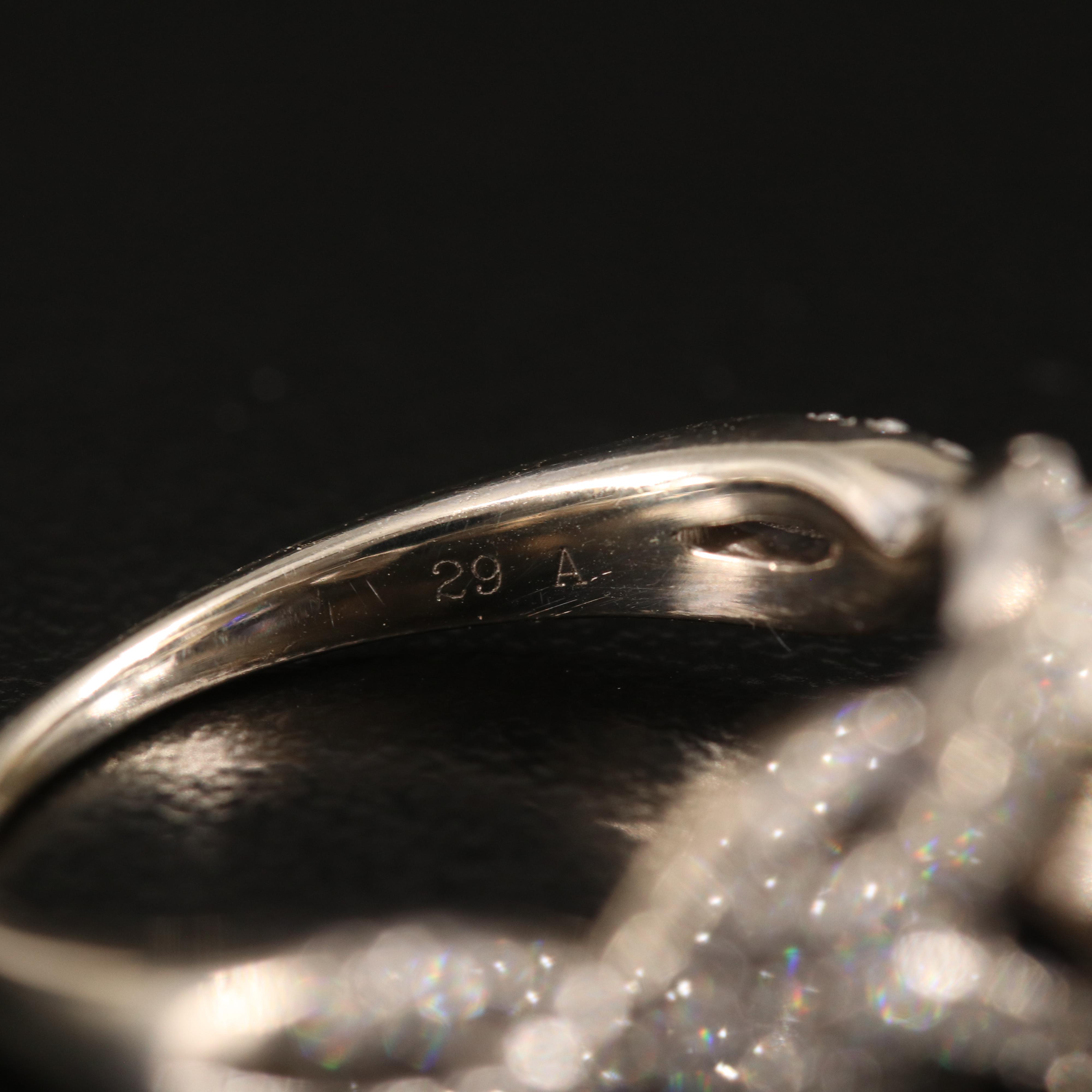 14K 2.29 CT Unheated Ceylon Sapphire and Diamond Ring with GIA Report