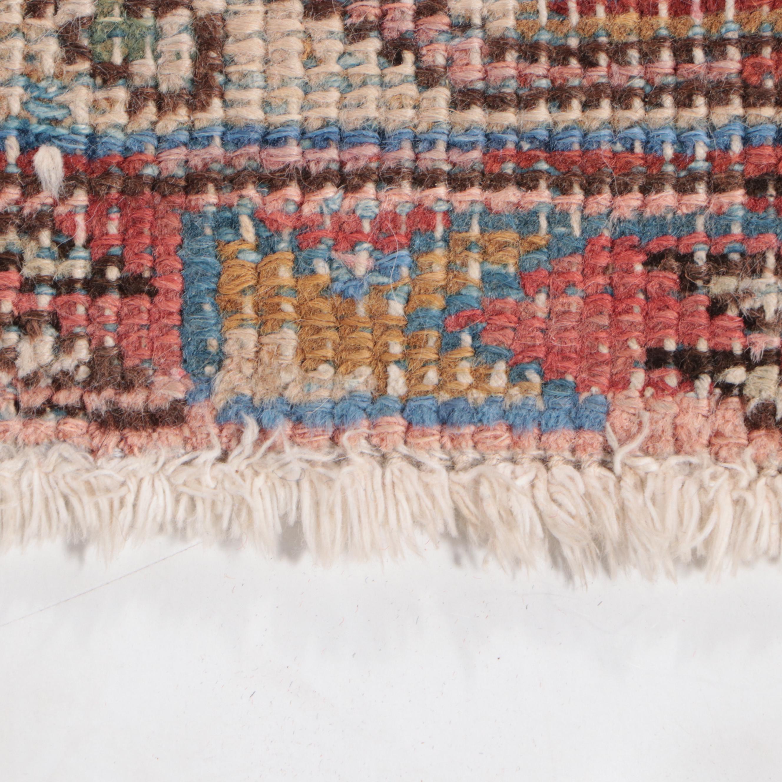 8'7 x 11' Hand-Knotted Persian Heriz Area Rug