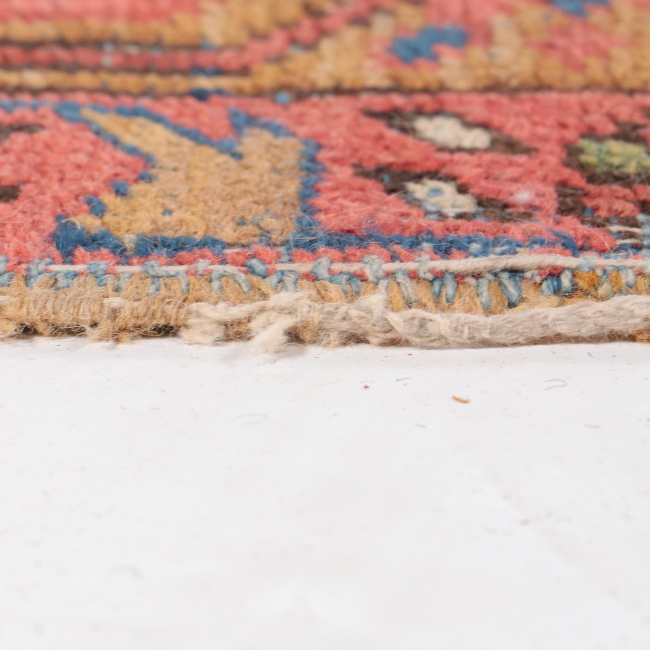 8'7 x 11' Hand-Knotted Persian Heriz Area Rug