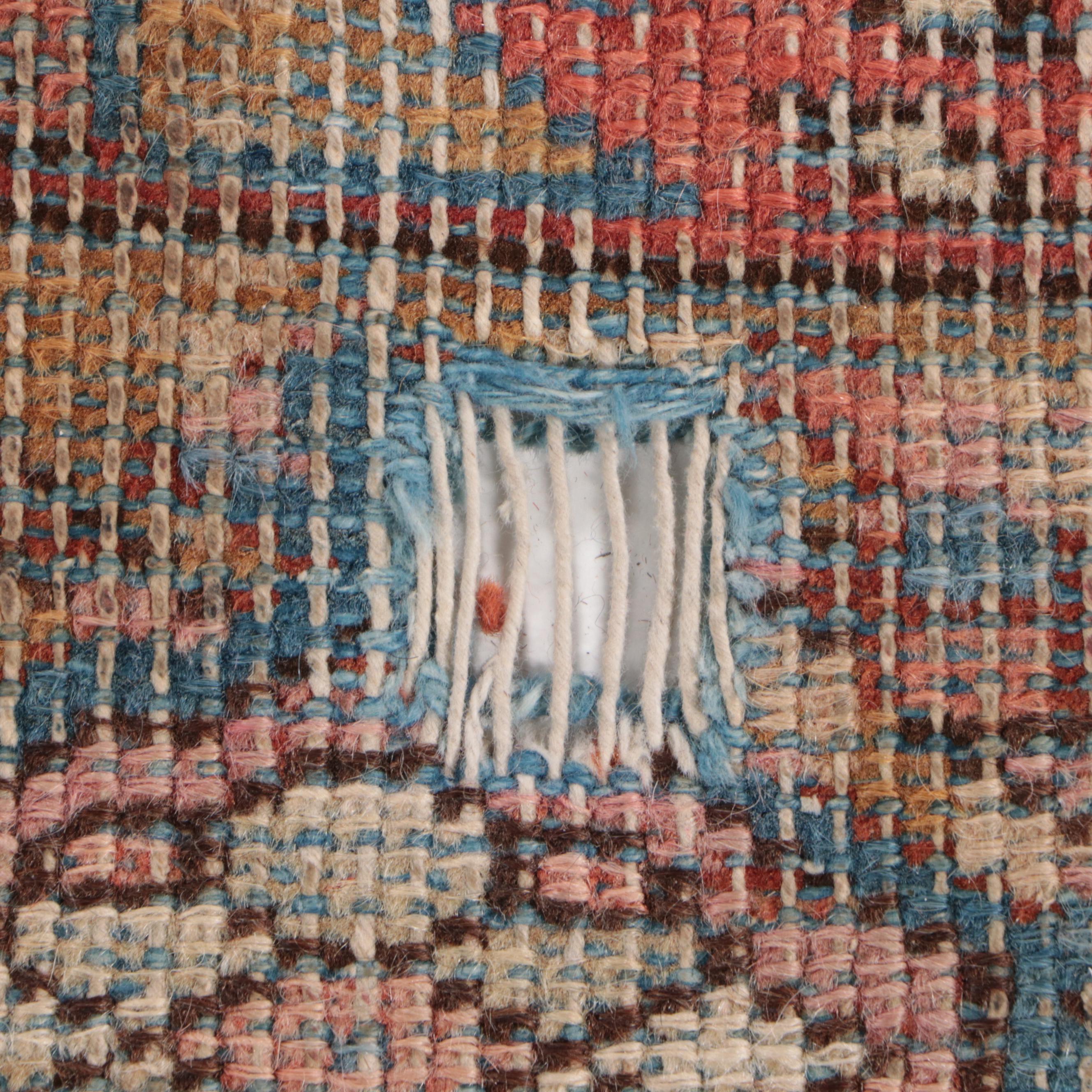 8'7 x 11' Hand-Knotted Persian Heriz Area Rug