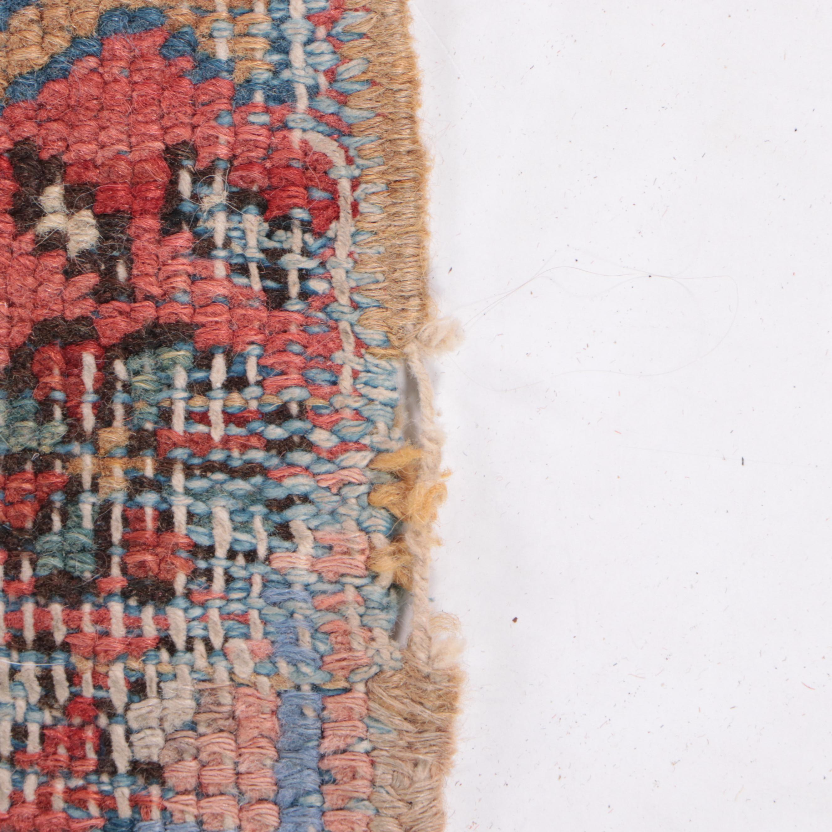 8'7 x 11' Hand-Knotted Persian Heriz Area Rug