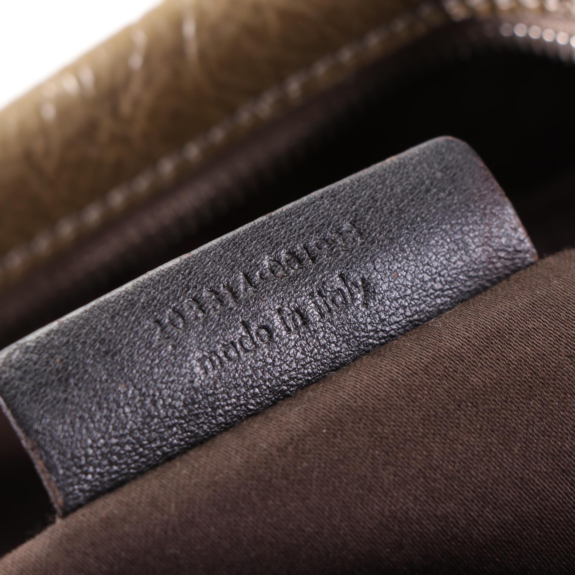 Yves Saint Laurent East-West Zip Tote in Crinkled Patent Leather