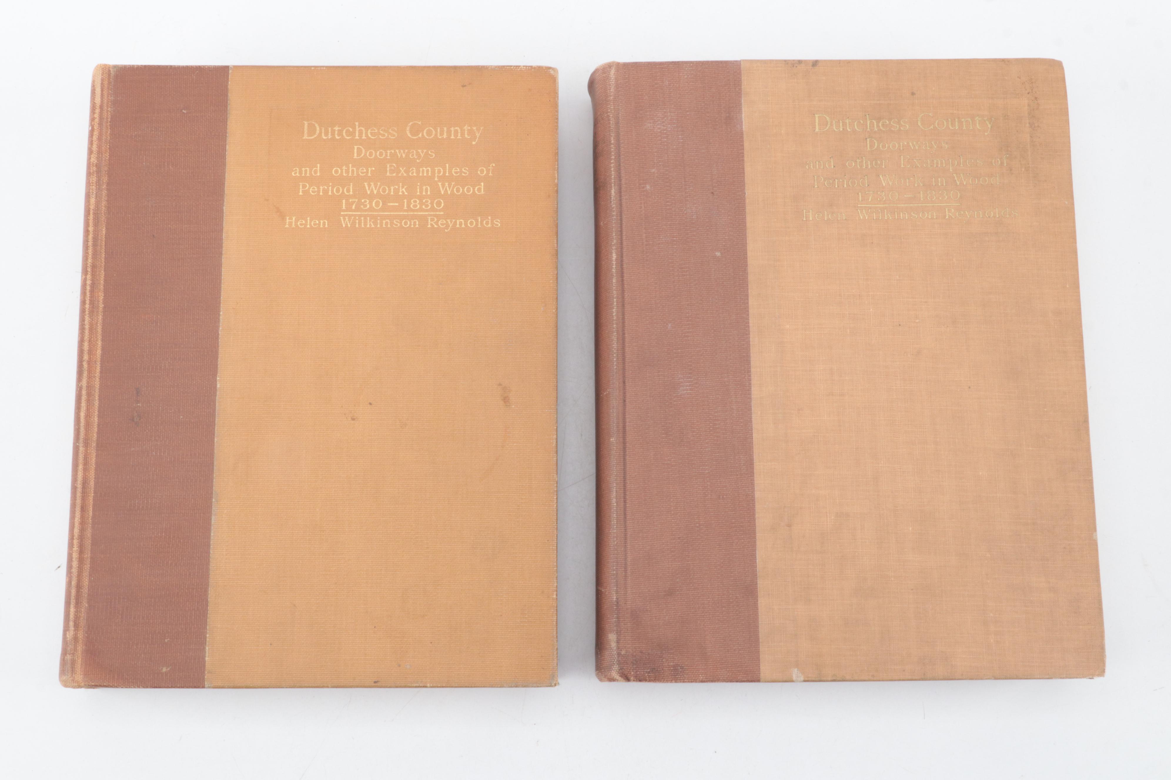 Illustrated "Dutchess County Doorways" by Helen Wilkinson Reynolds, 1931