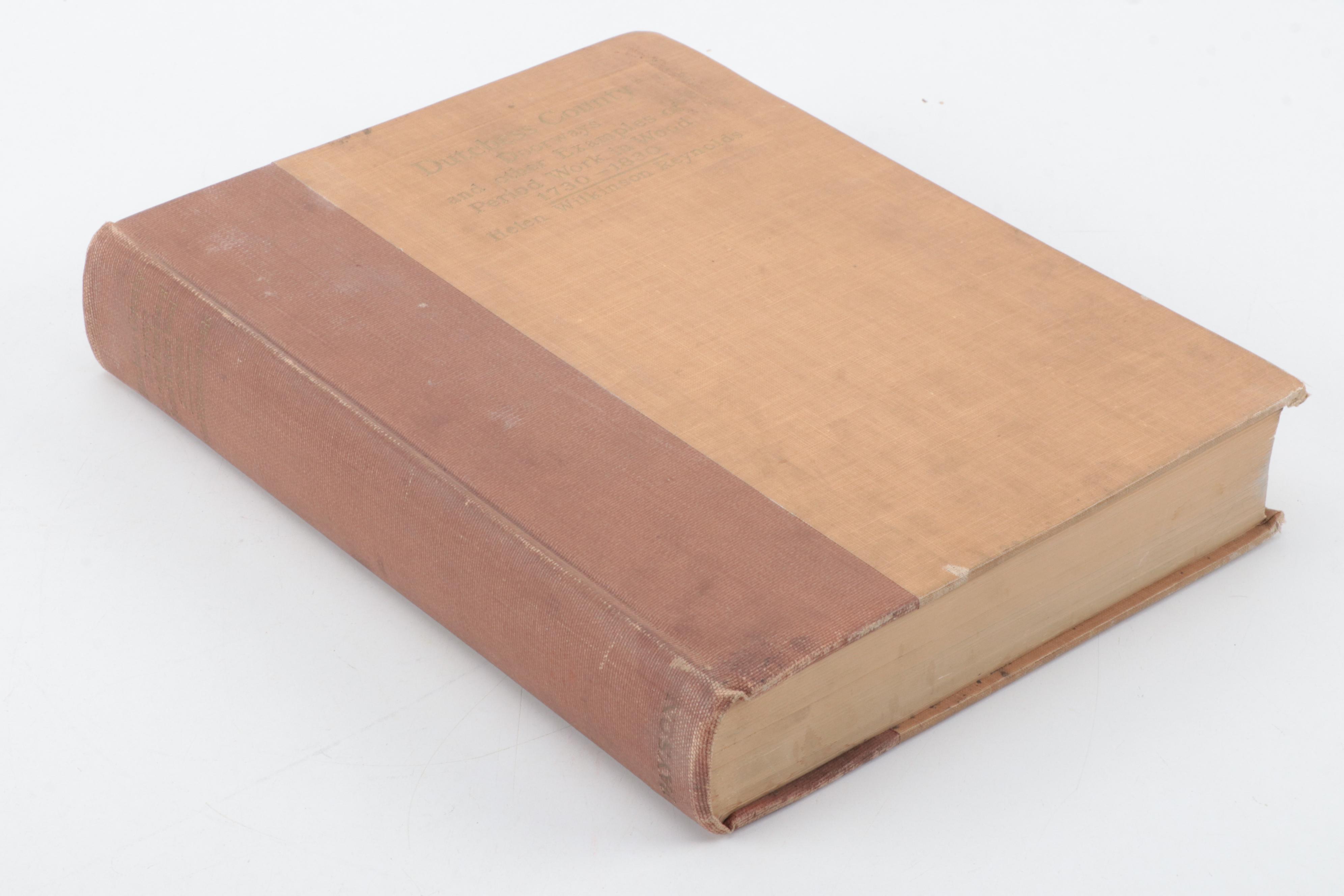 Illustrated "Dutchess County Doorways" by Helen Wilkinson Reynolds, 1931