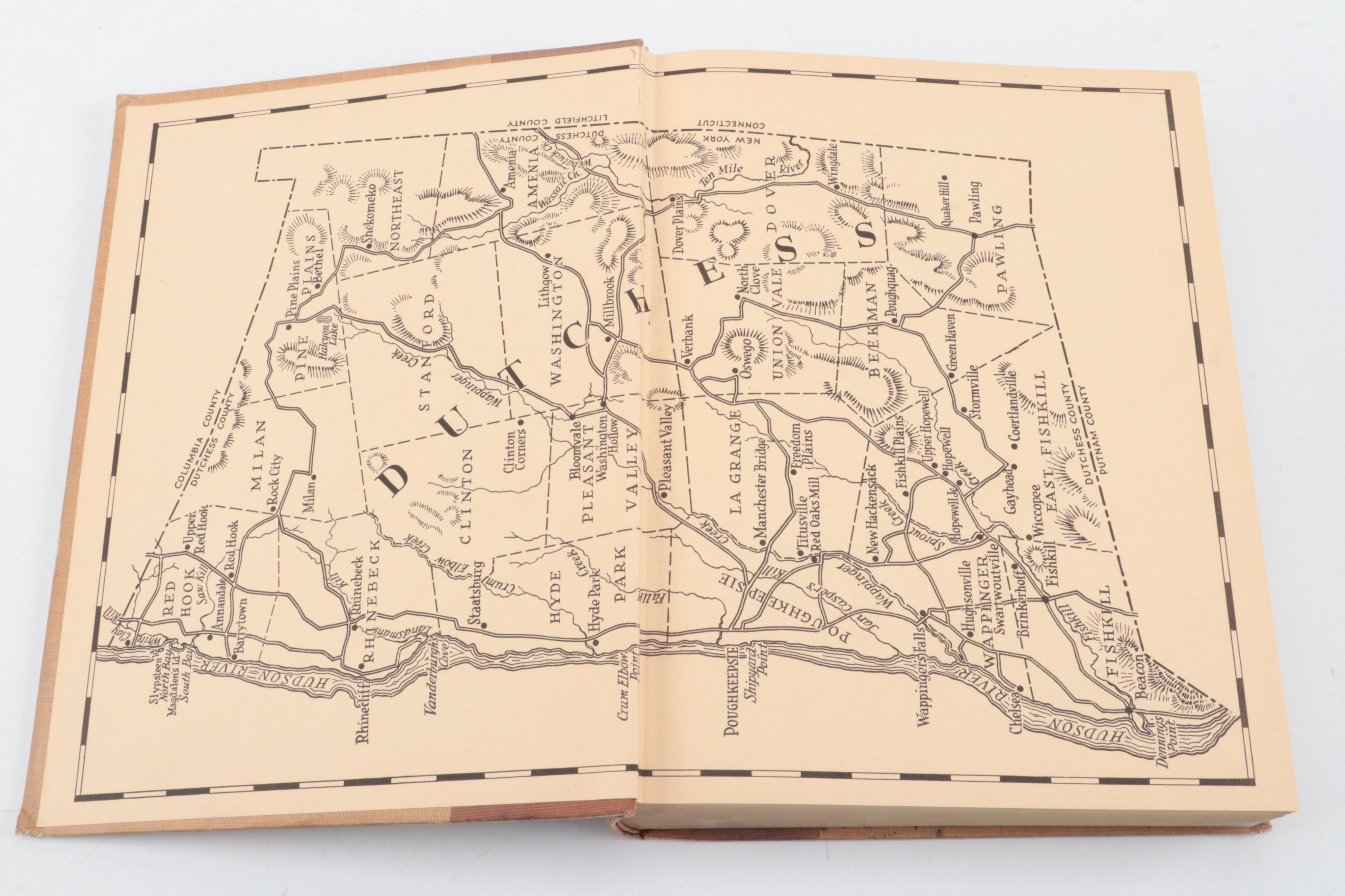 Illustrated "Dutchess County Doorways" by Helen Wilkinson Reynolds, 1931