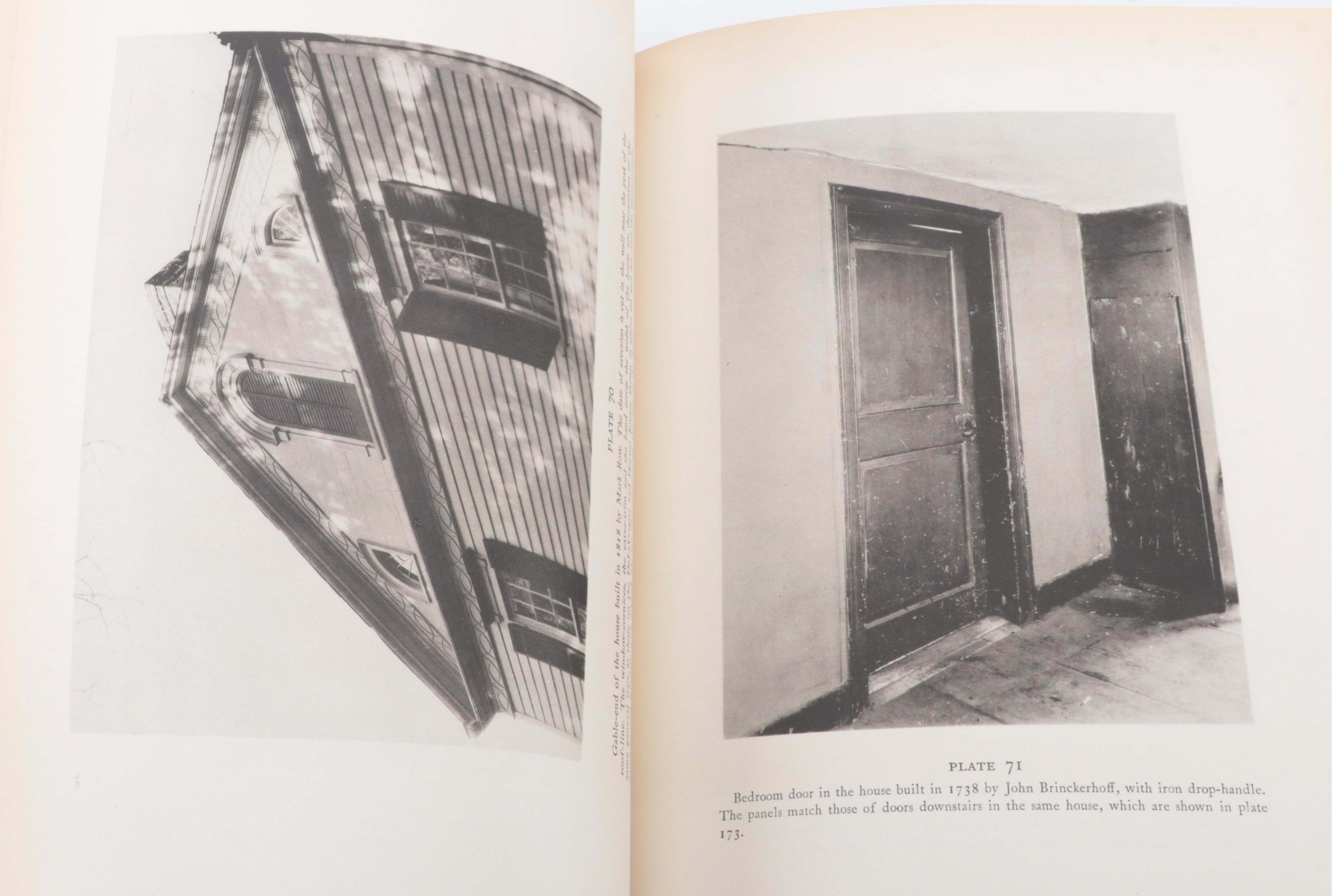 Illustrated "Dutchess County Doorways" by Helen Wilkinson Reynolds, 1931