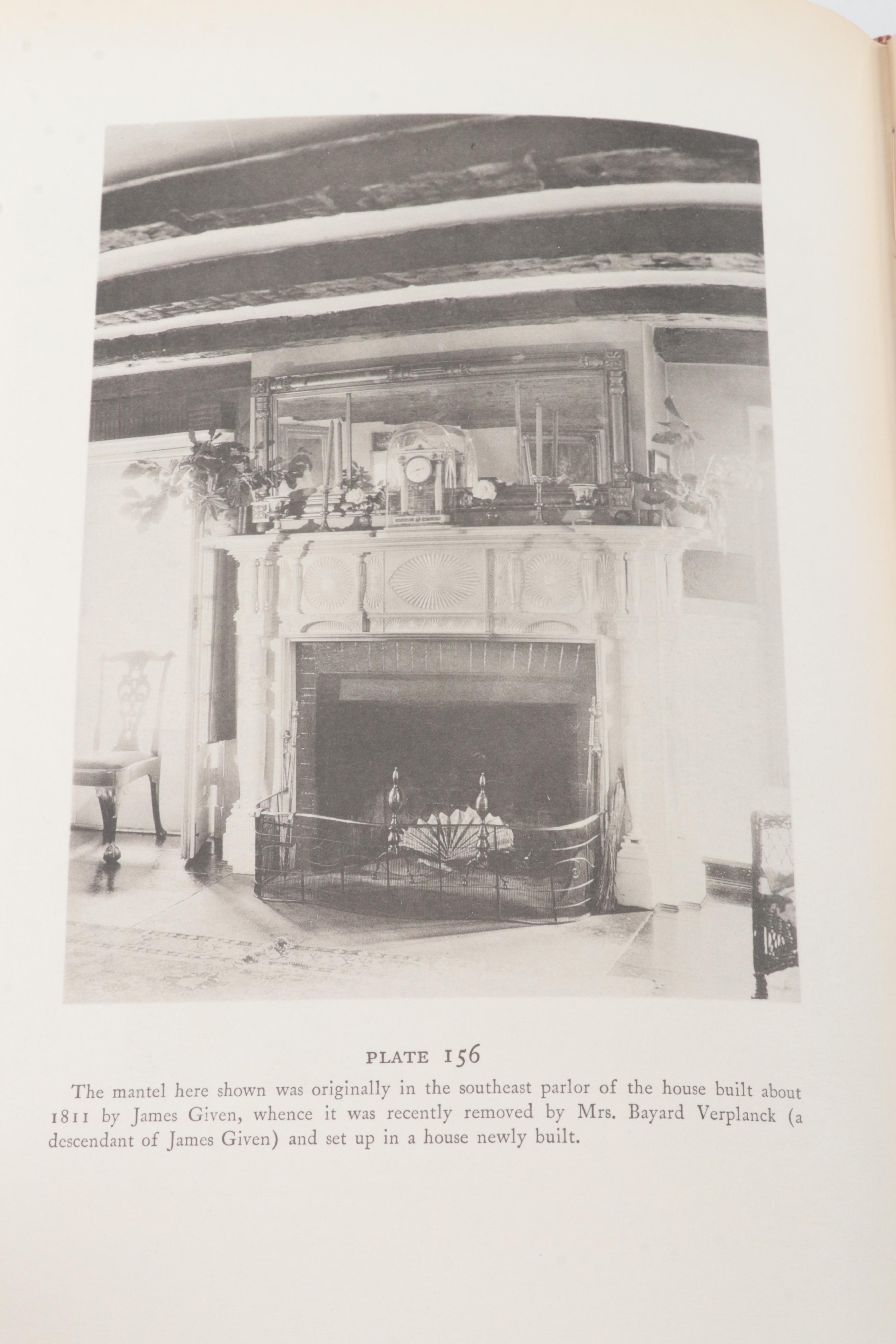 Illustrated "Dutchess County Doorways" by Helen Wilkinson Reynolds, 1931