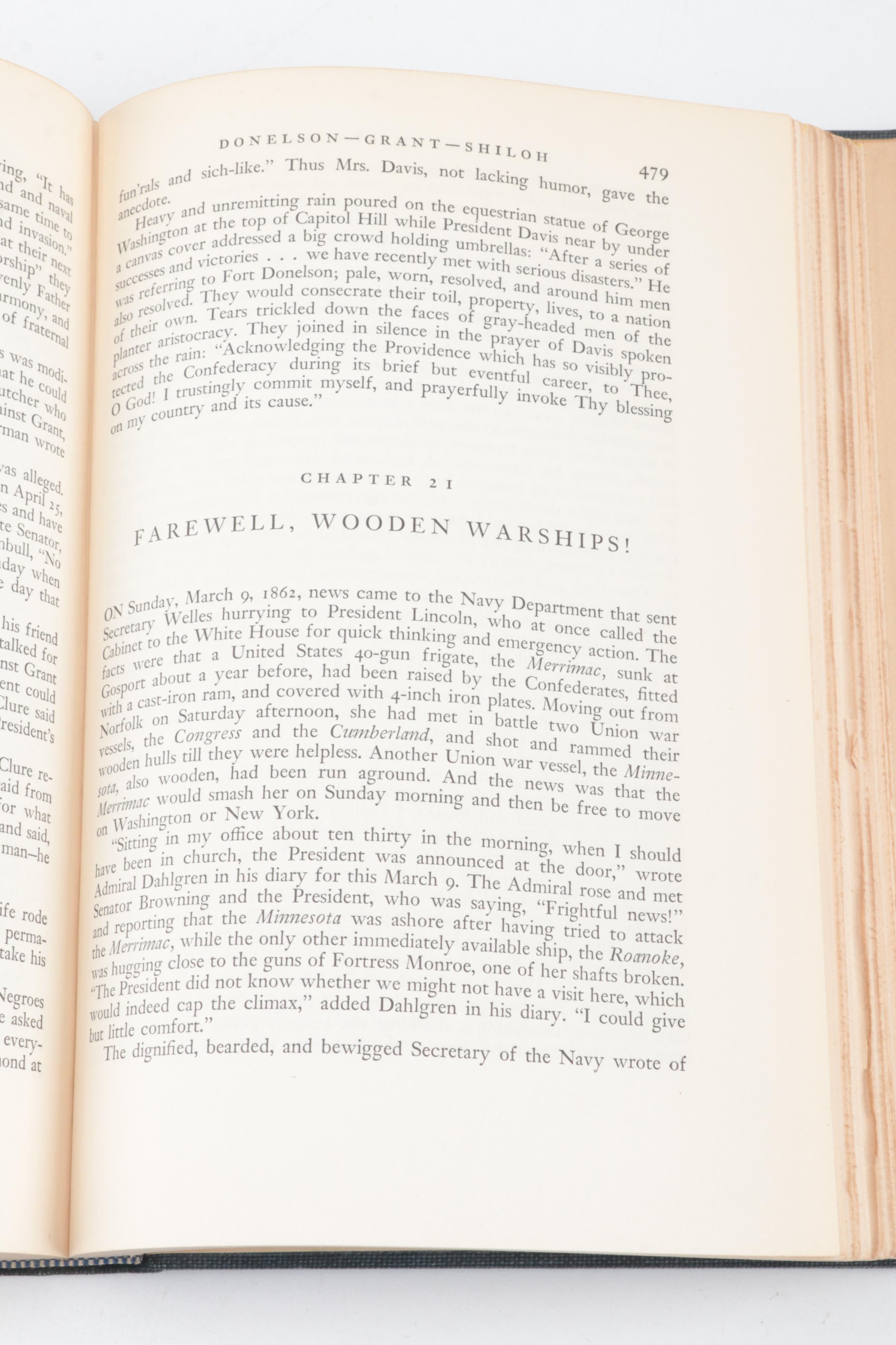"Abraham Lincoln: The War Years" and "The Prairie Years" by Carl Sandburg