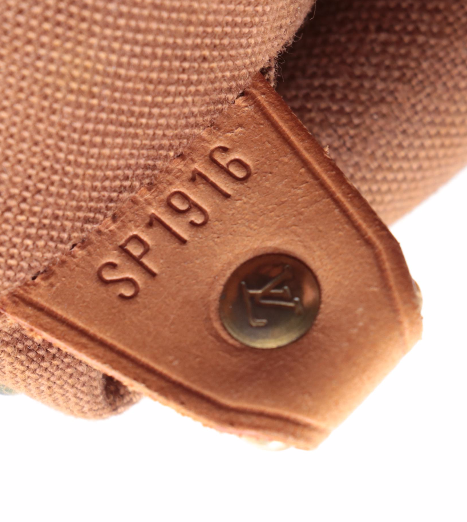 Louis Vuitton Montsouris PM Backpack in Monogram Canvas and Leather