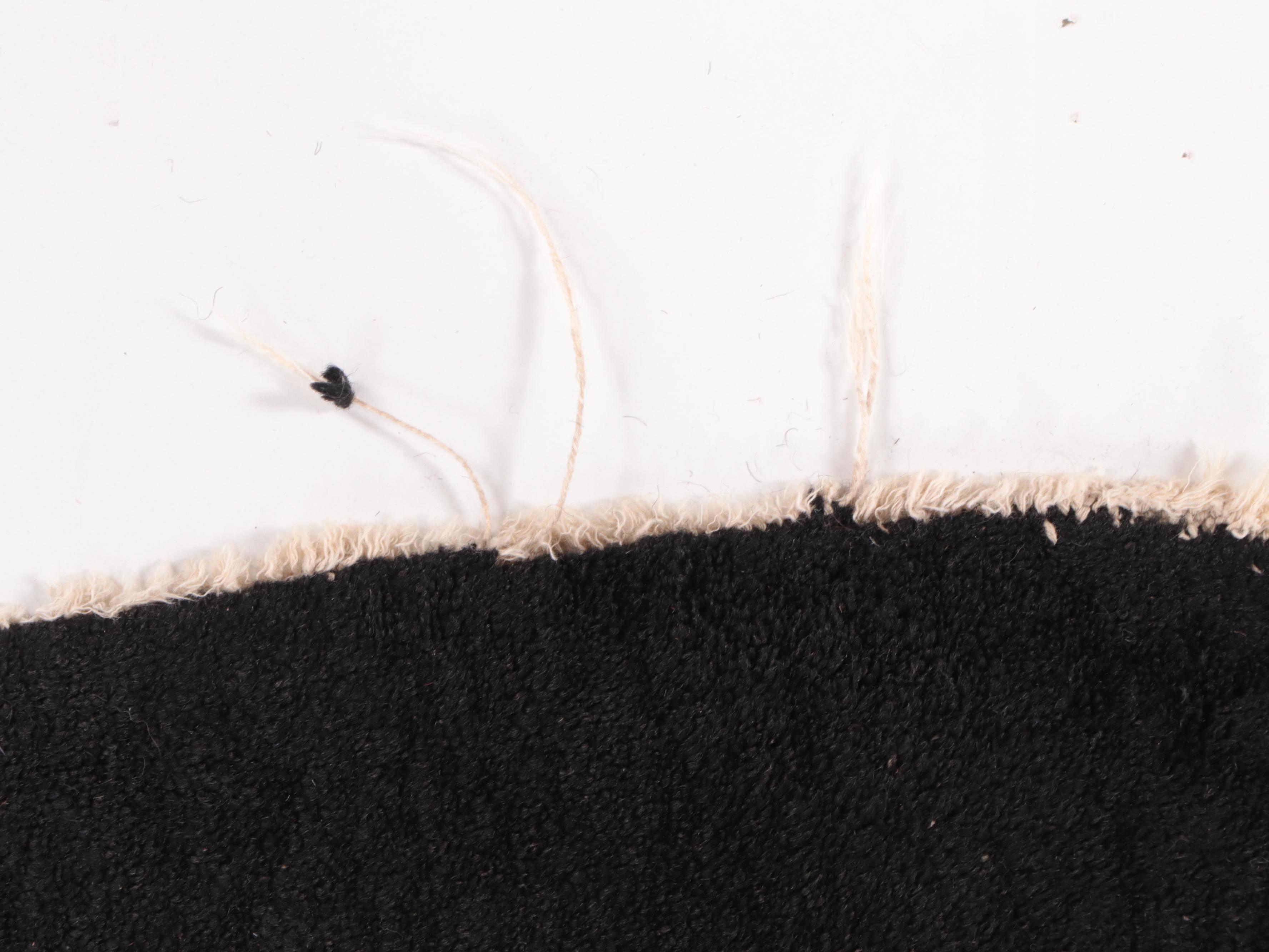 3'11 x 4'2 Hand-Knotted Chinese Nichols Style Accent Rug