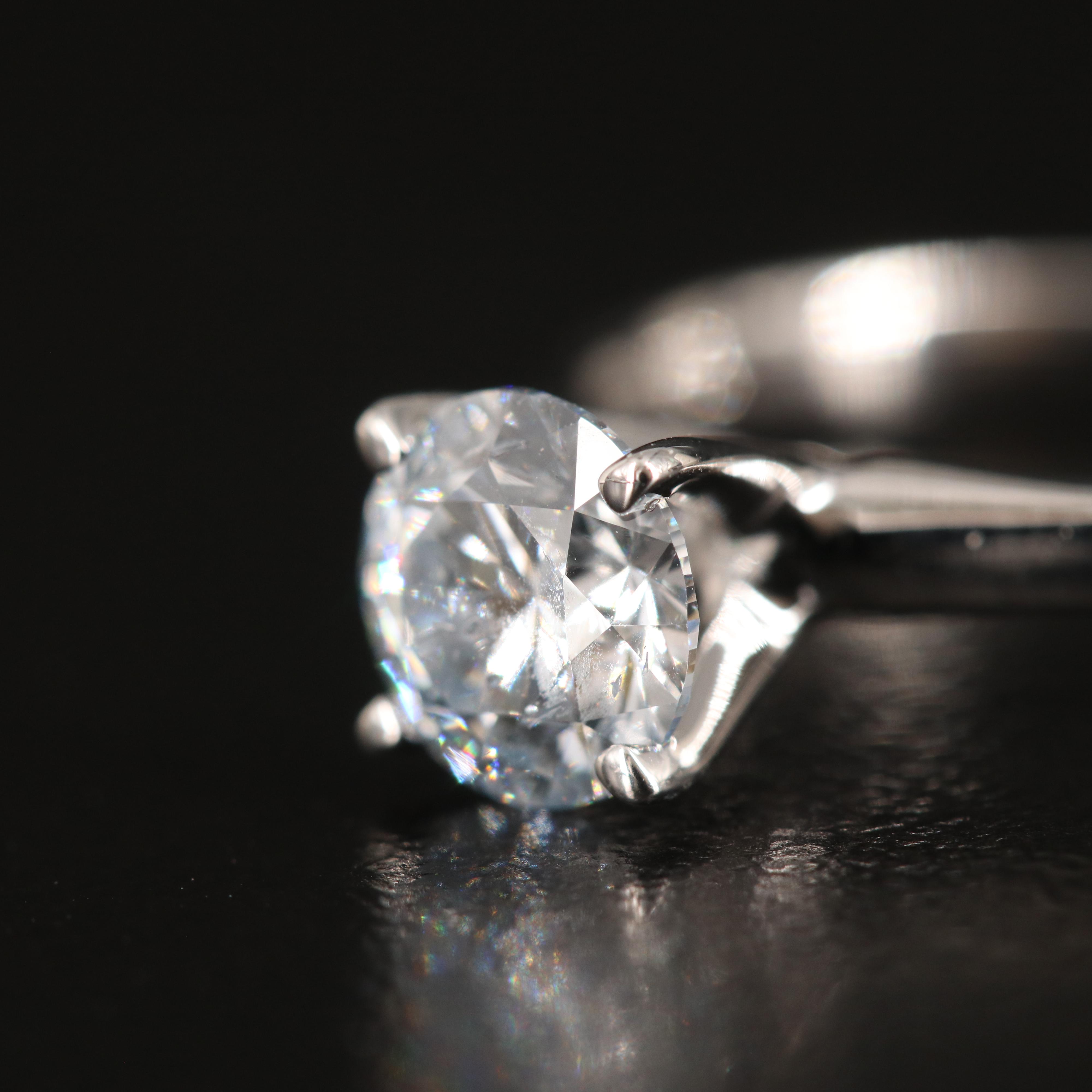 14K 0.99 CT Lab Grown Diamond Ring