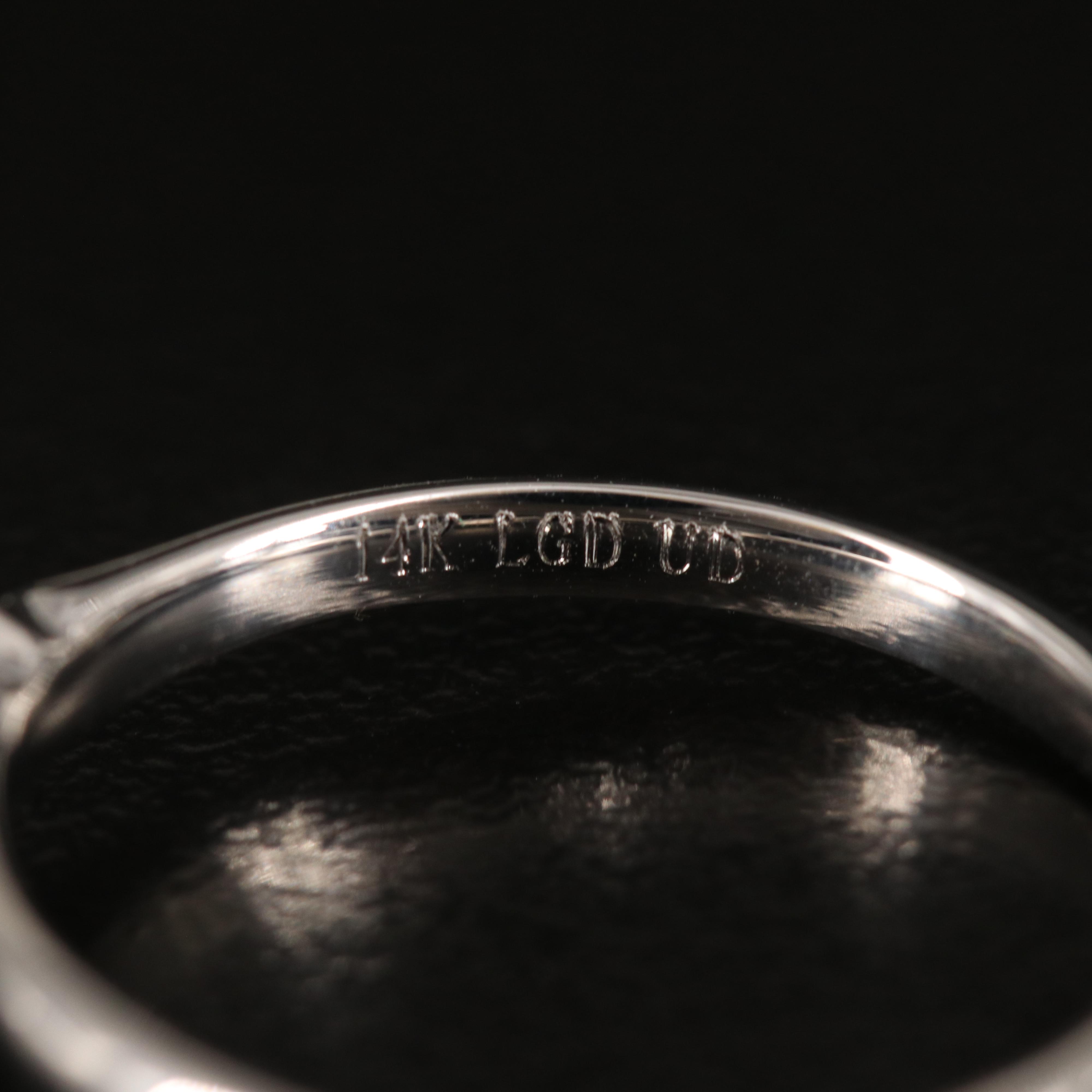 14K 0.99 CT Lab Grown Diamond Ring