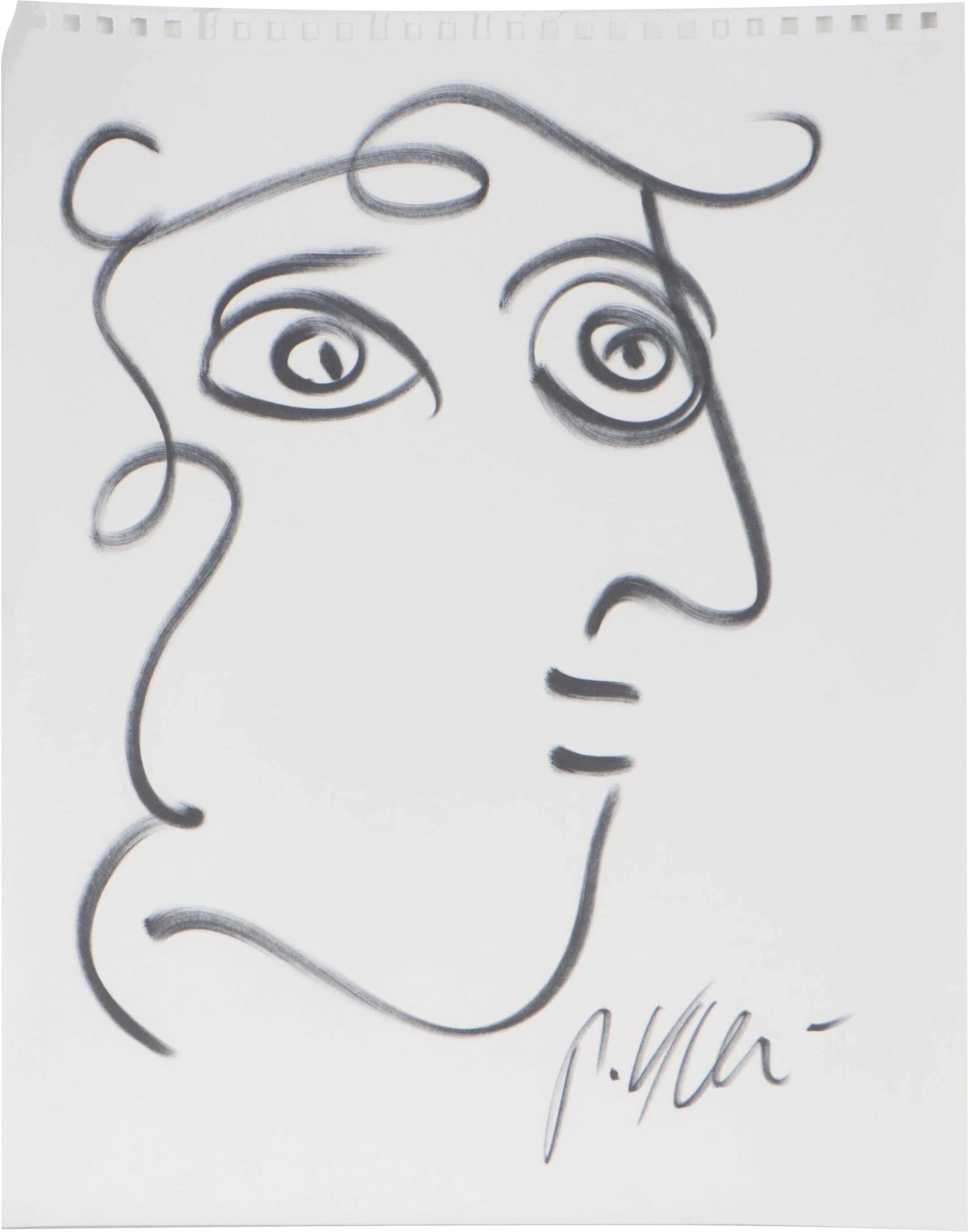 Peter Keil Ink Portrait