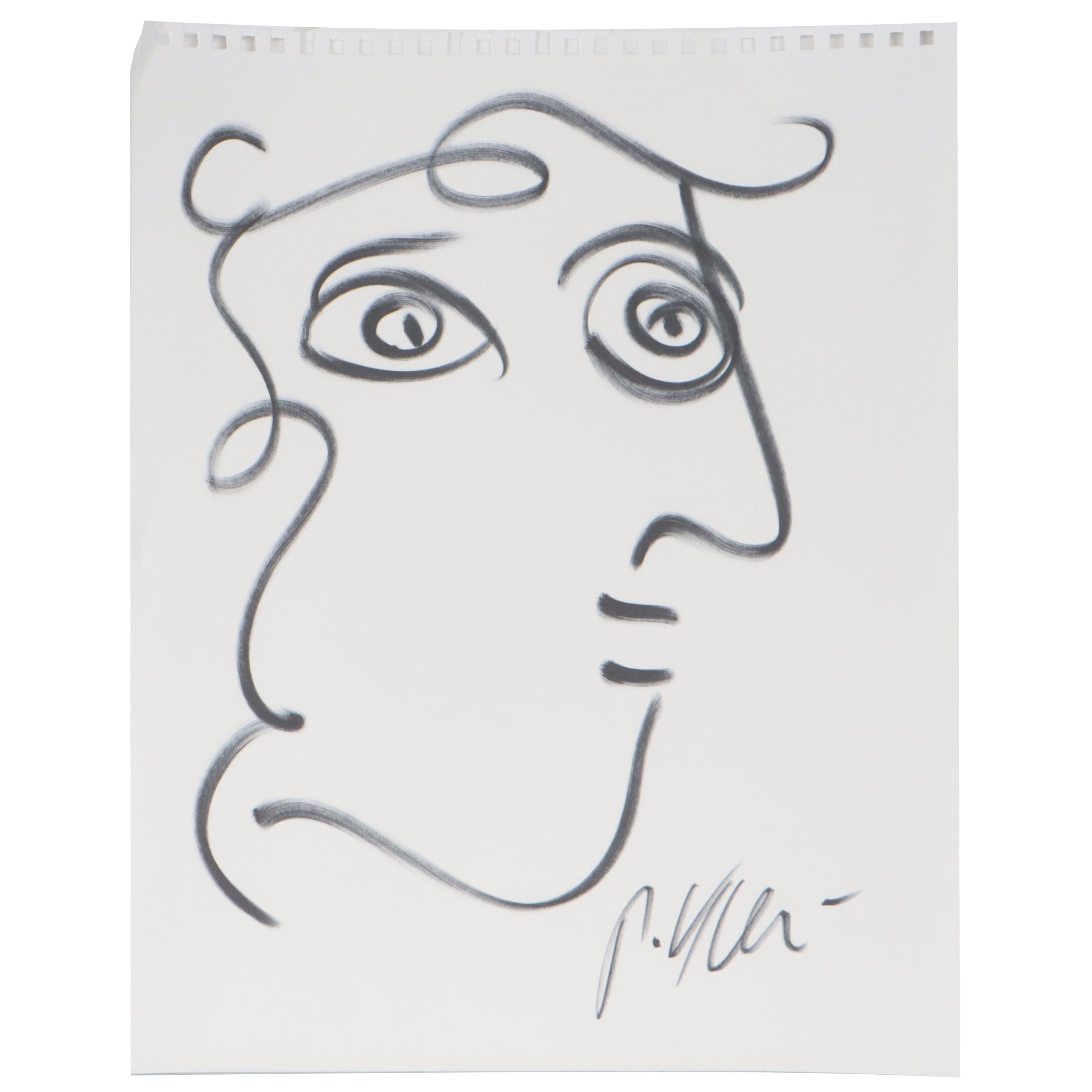 Peter Keil Ink Portrait