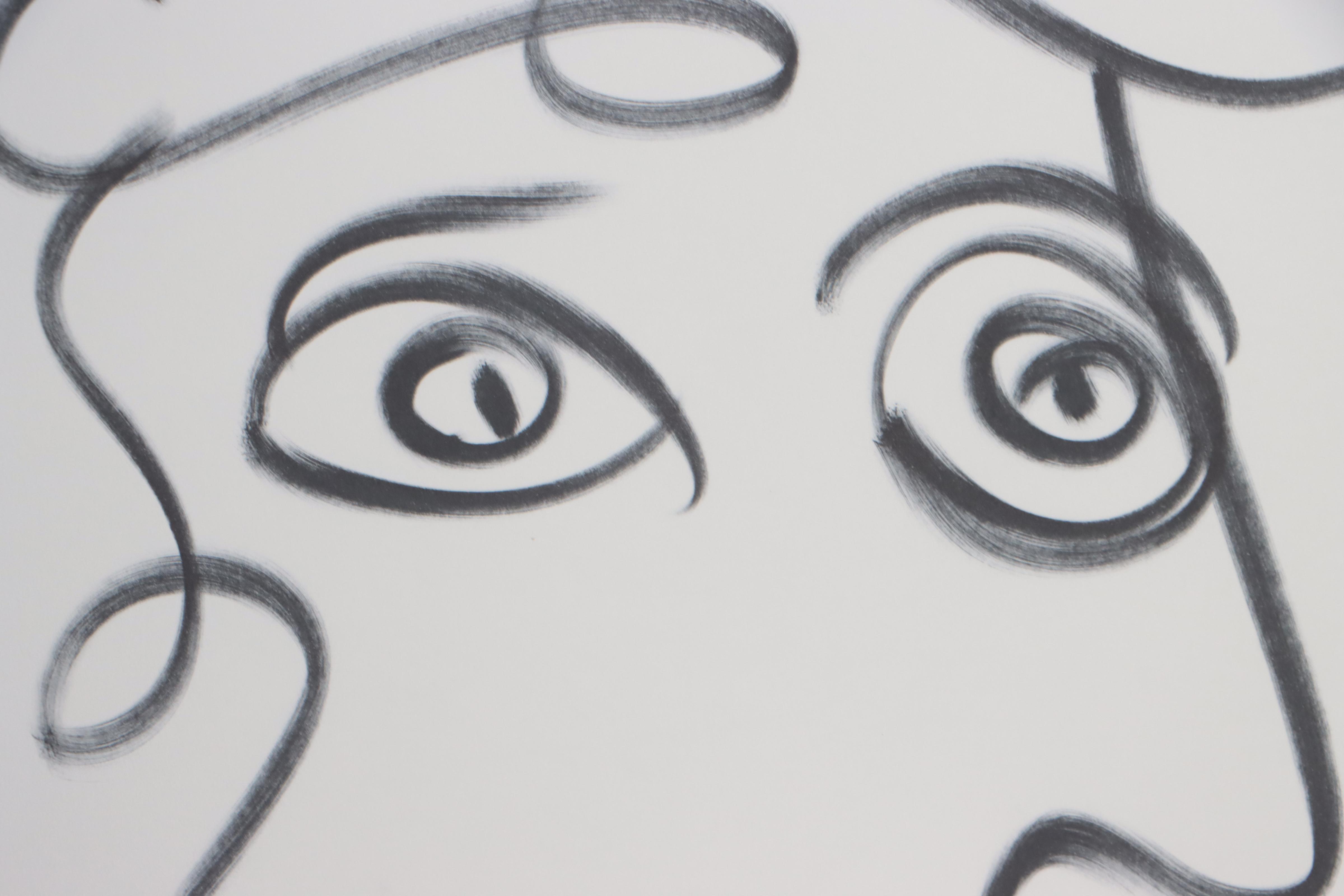 Peter Keil Ink Portrait