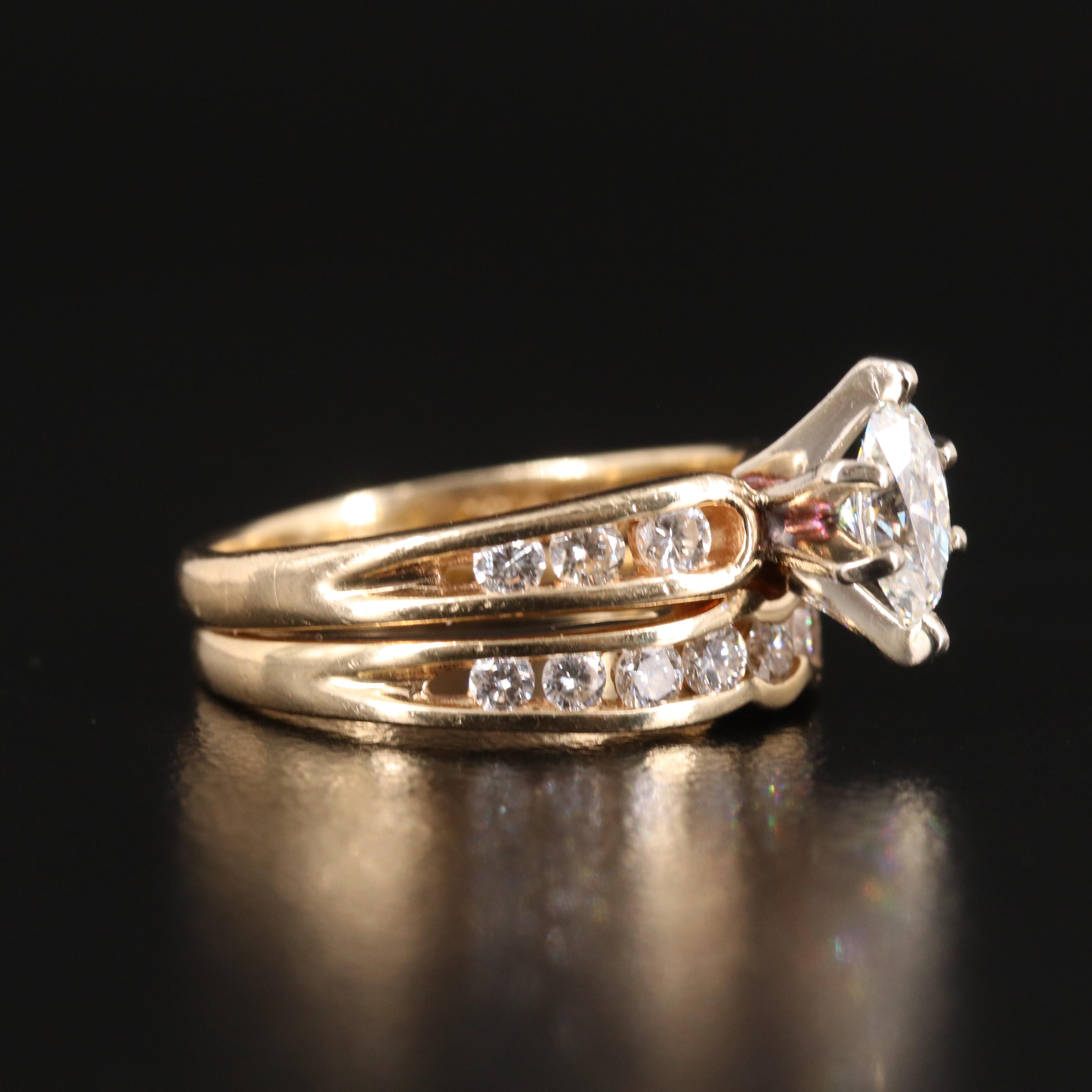 14K 1.06 CTW Diamond Ring