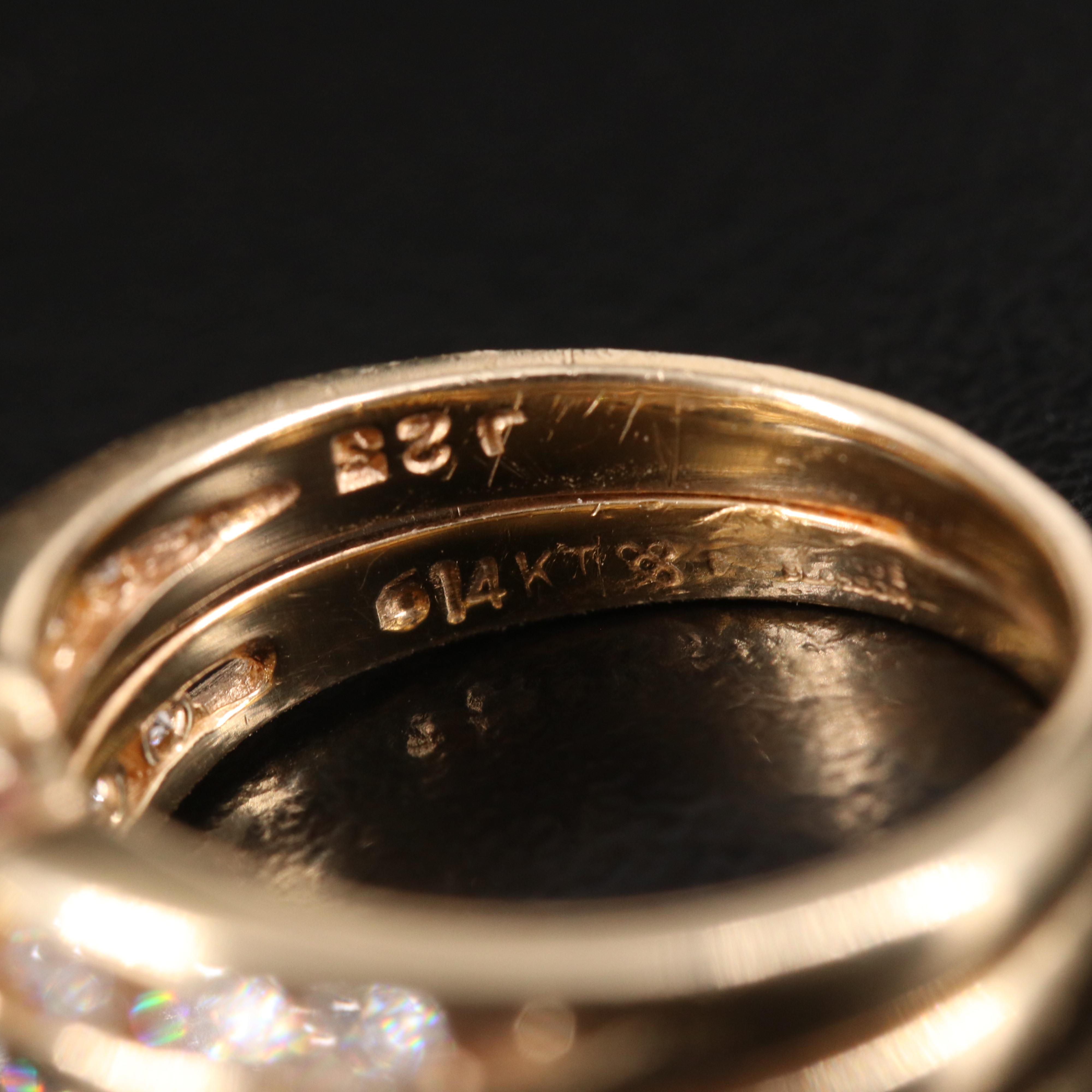 14K 1.06 CTW Diamond Ring