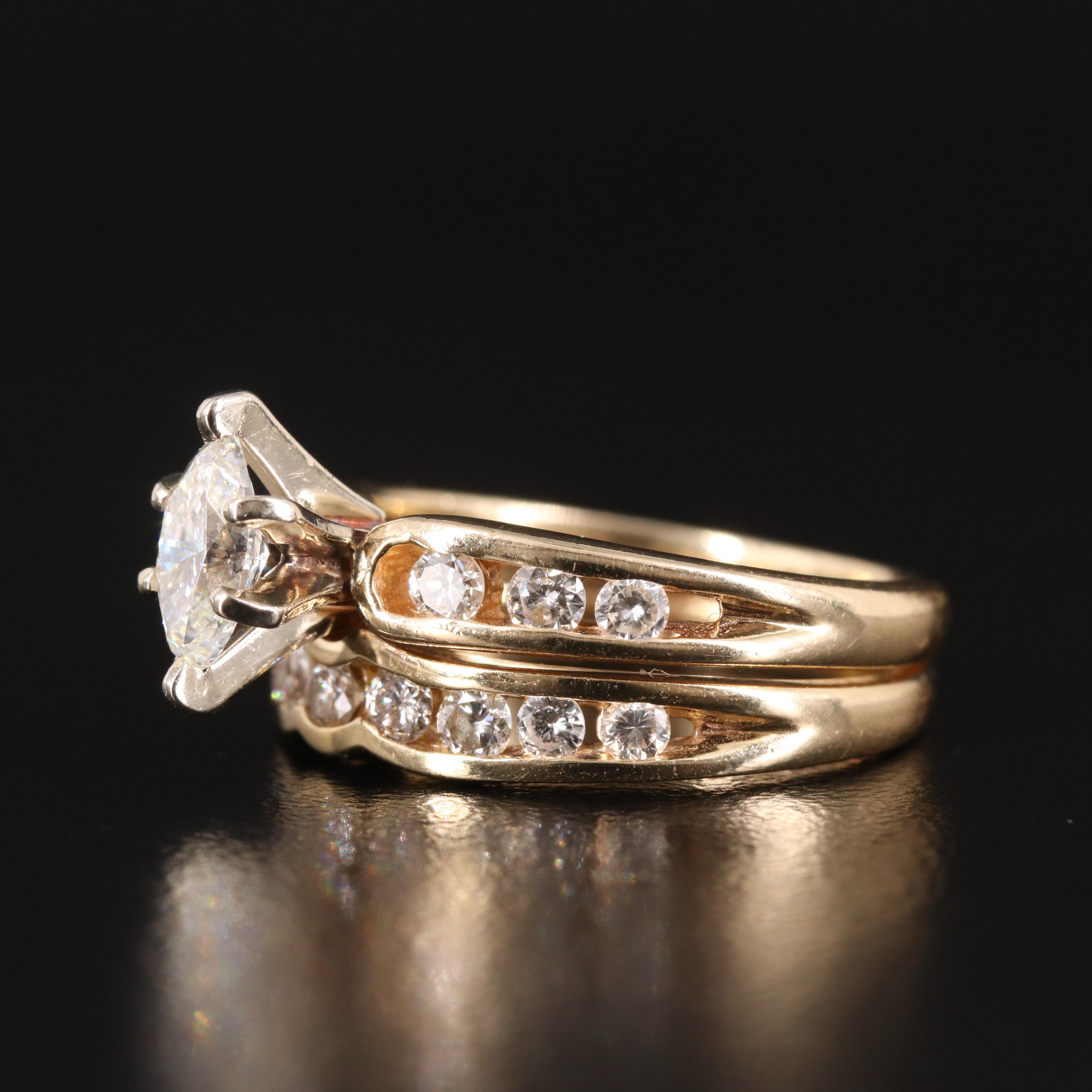 14K 1.06 CTW Diamond Ring