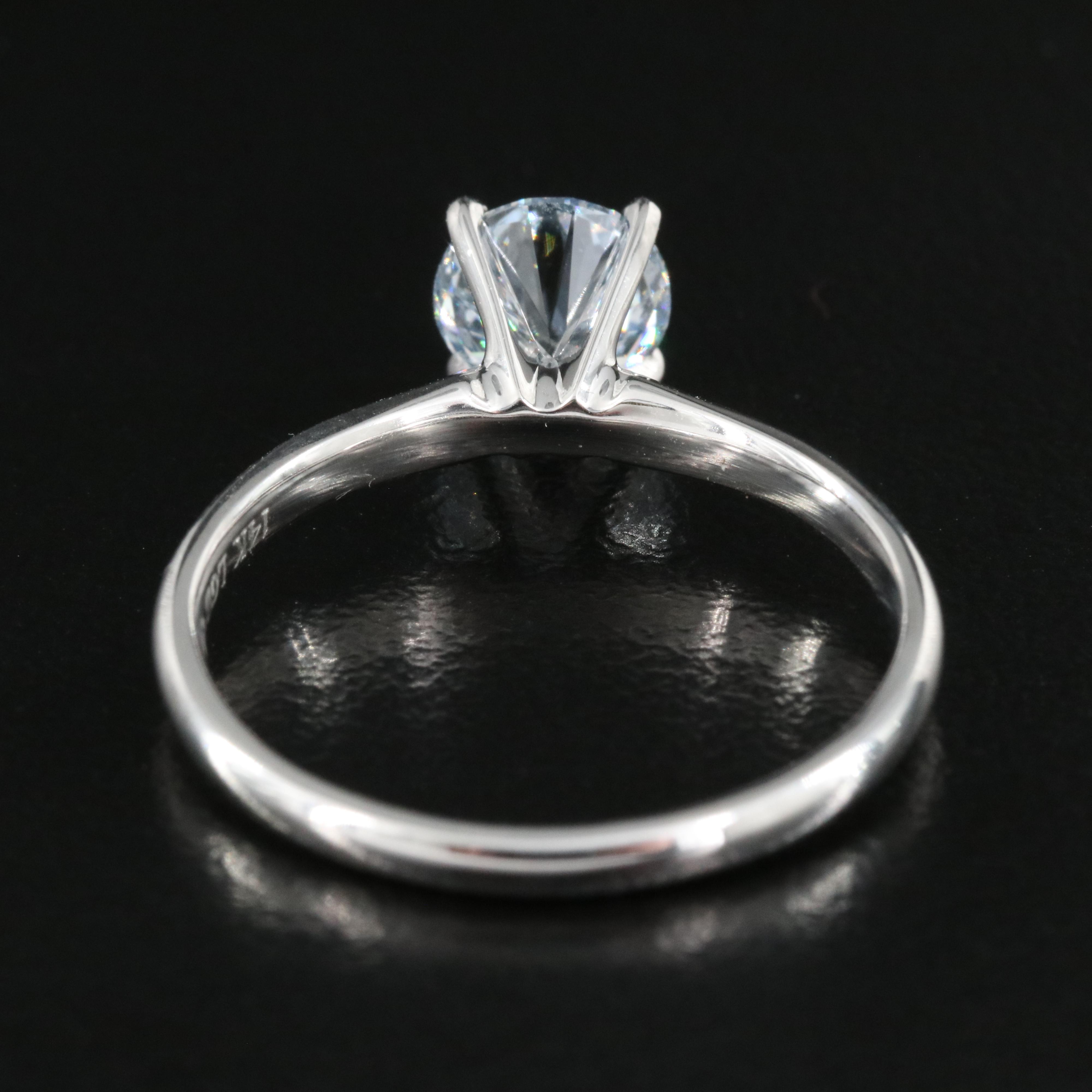 14K 0.99 CT Lab Grown Diamond Solitaire Ring