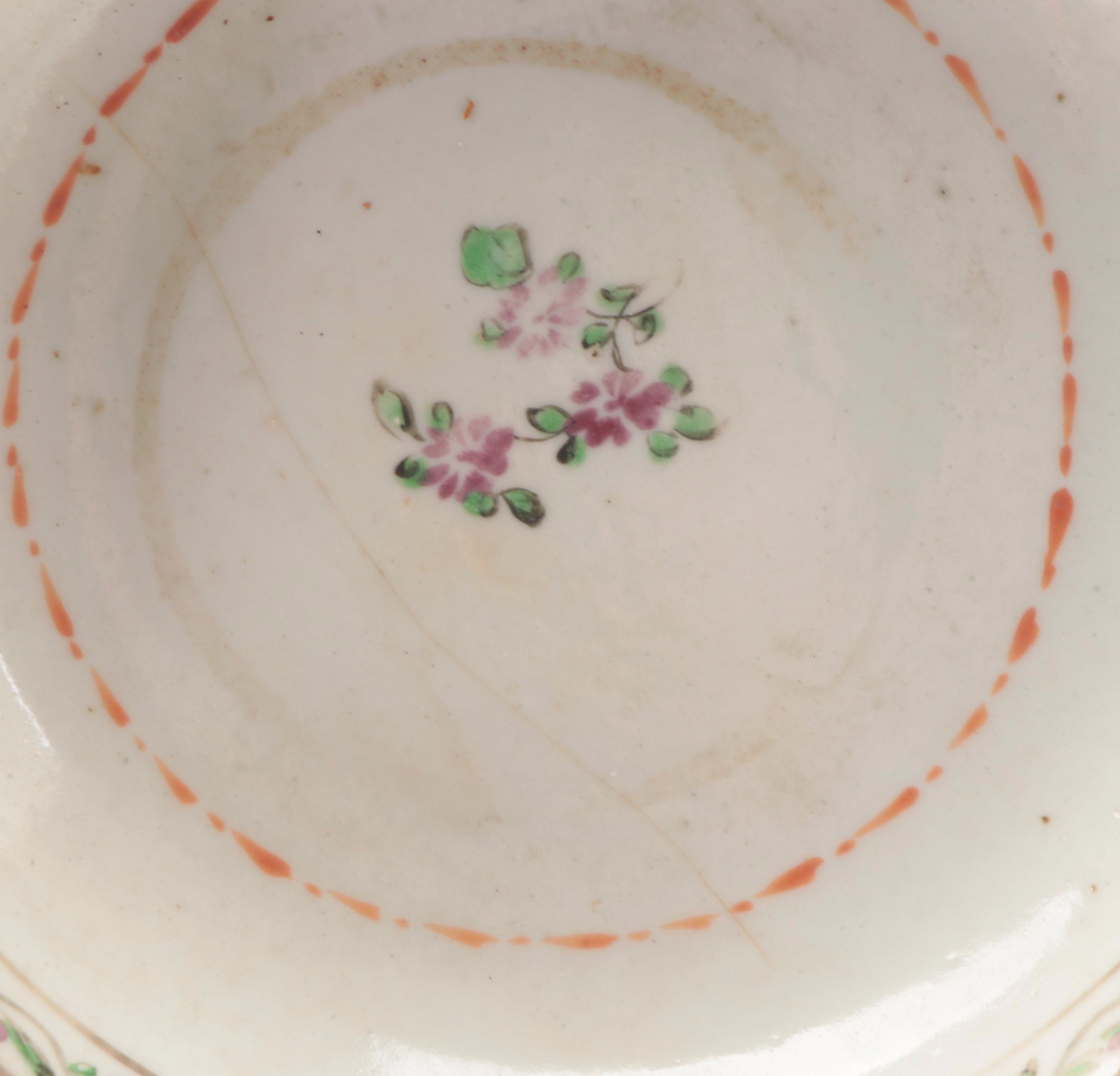 Group of English Porcelain with Mintons "Seaweed," J. Green G Sons, 19th Century