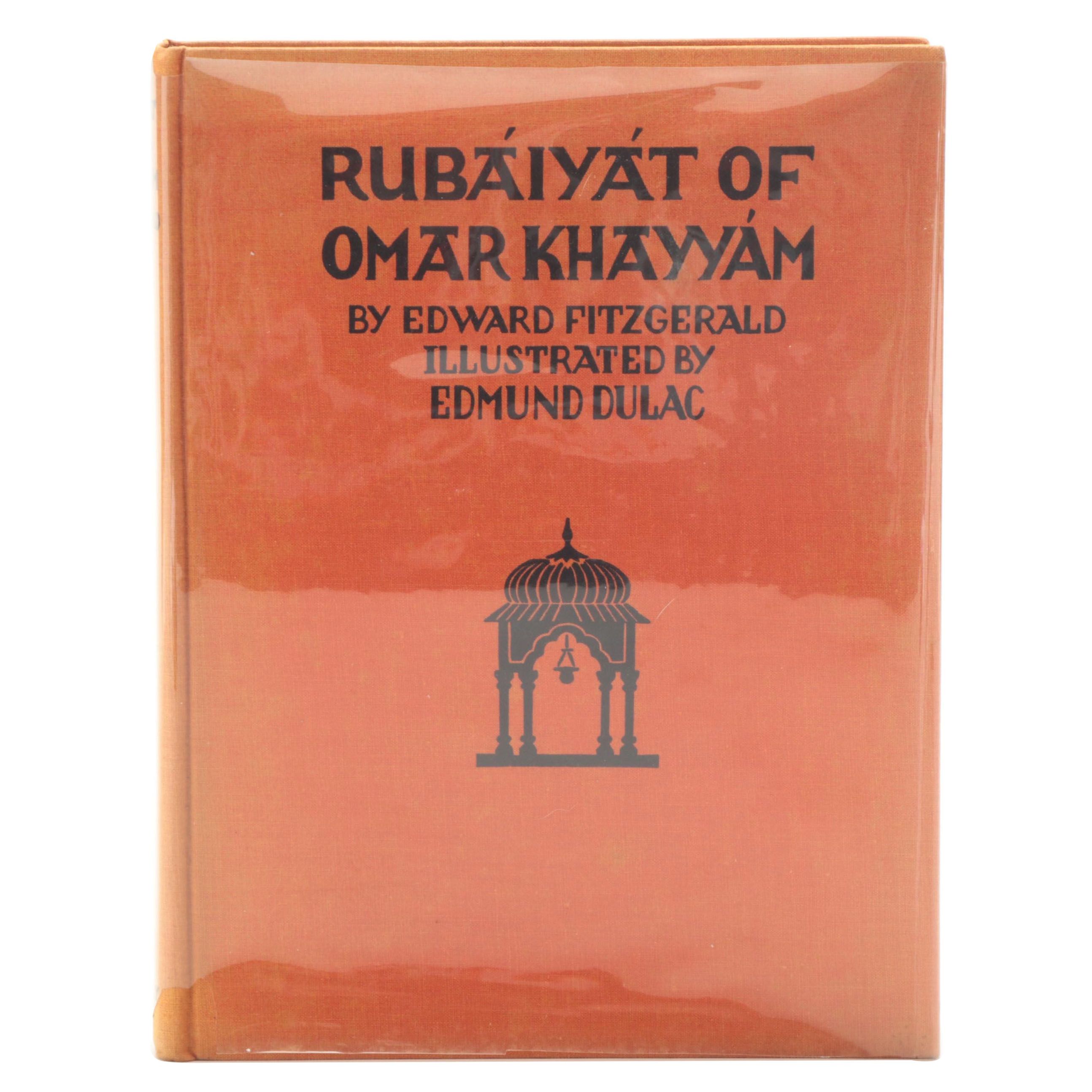 Edmund Dulac Illustrated "Rubáiyát of Omar Khayyám" by Edward Fitzgerald, 1932