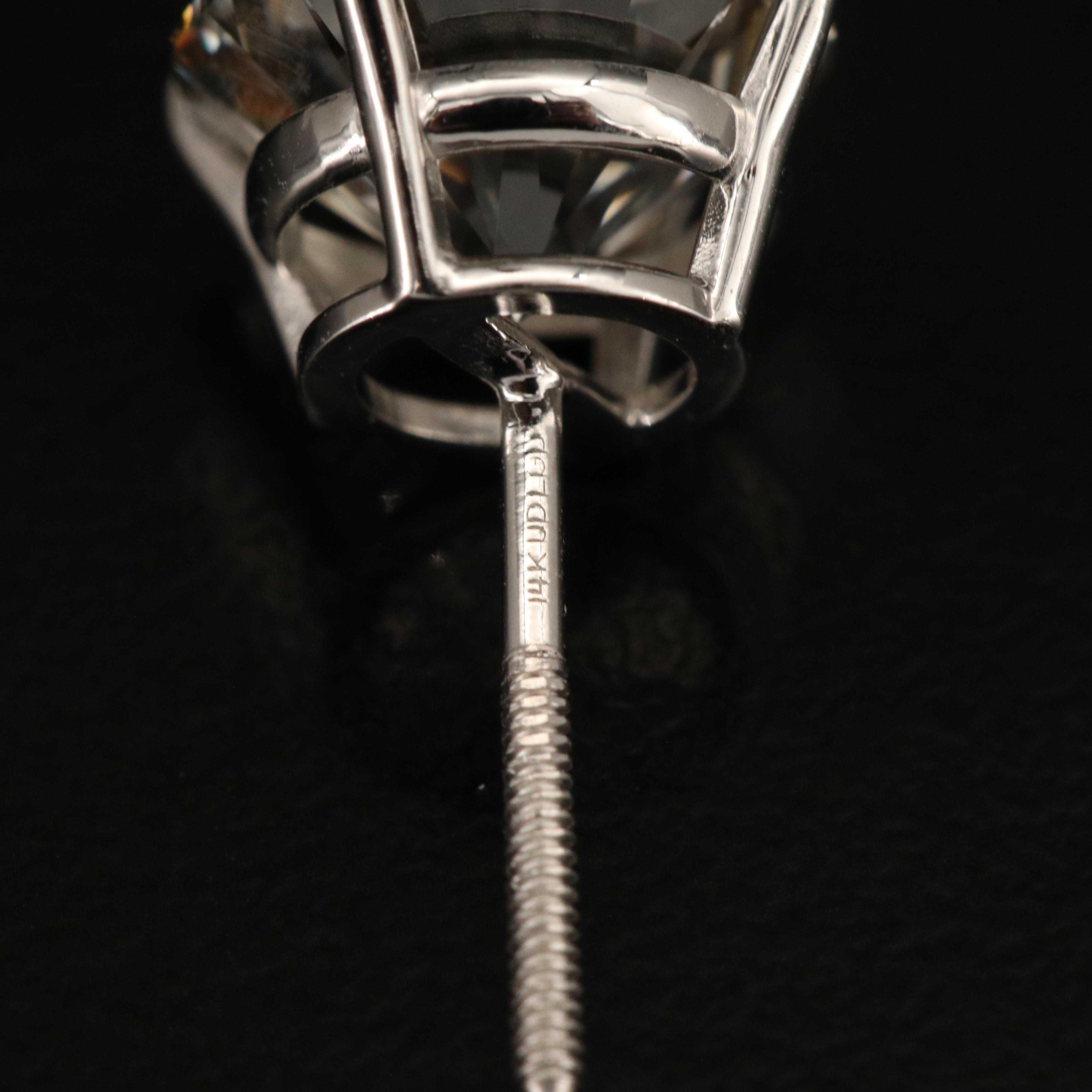 14K 5.96 CTW Lab Grown Diamond Stud Earrings