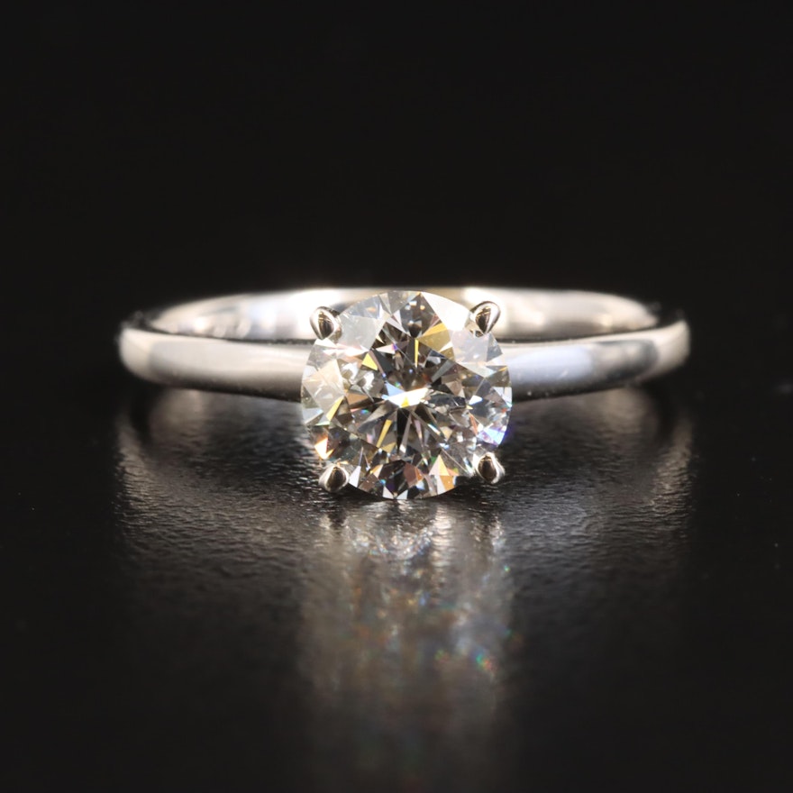 14K 1.16 CT Lab Grown Diamond Solitaire Ring
