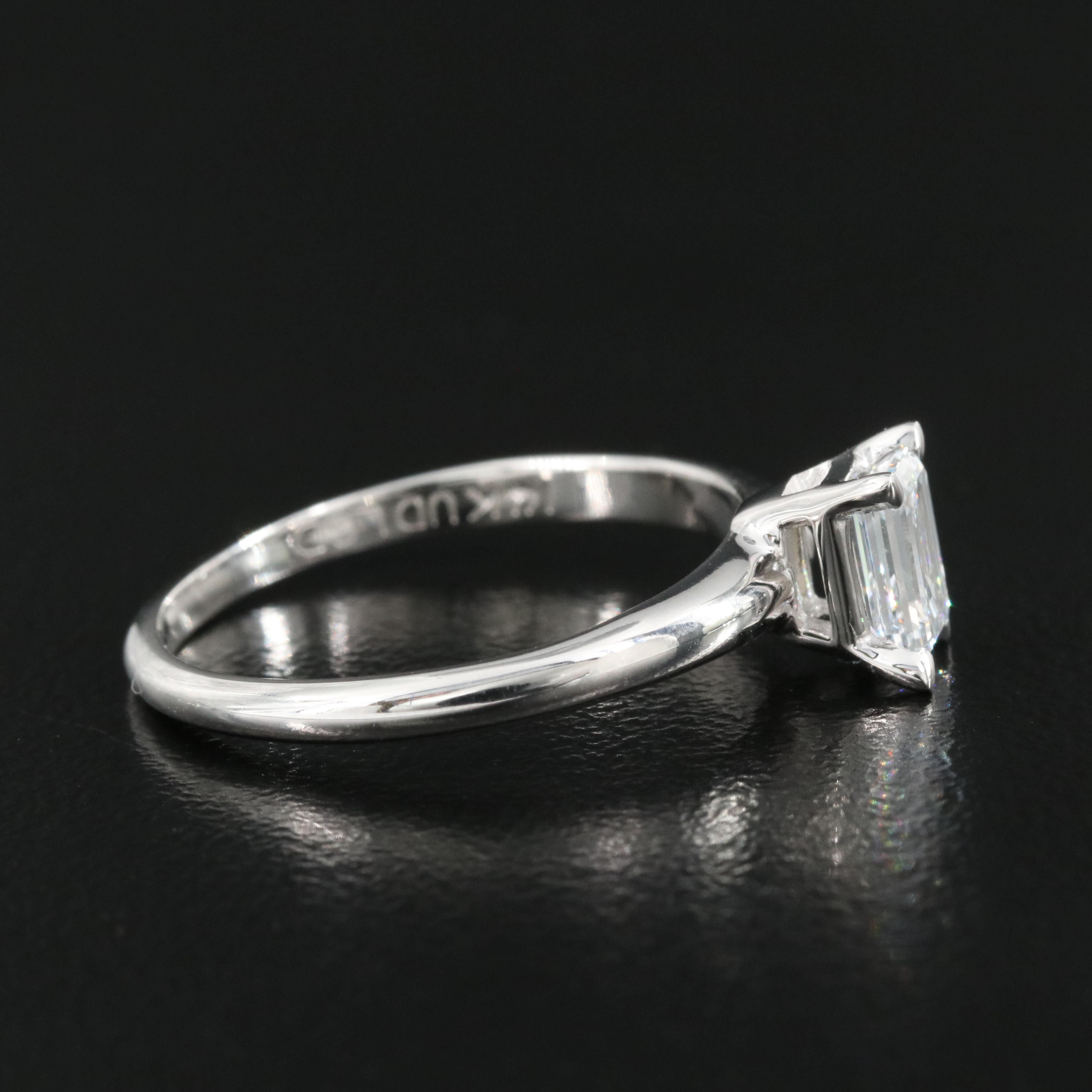 14K 0.59 CT Lab Grown Diamond Solitaire Ring