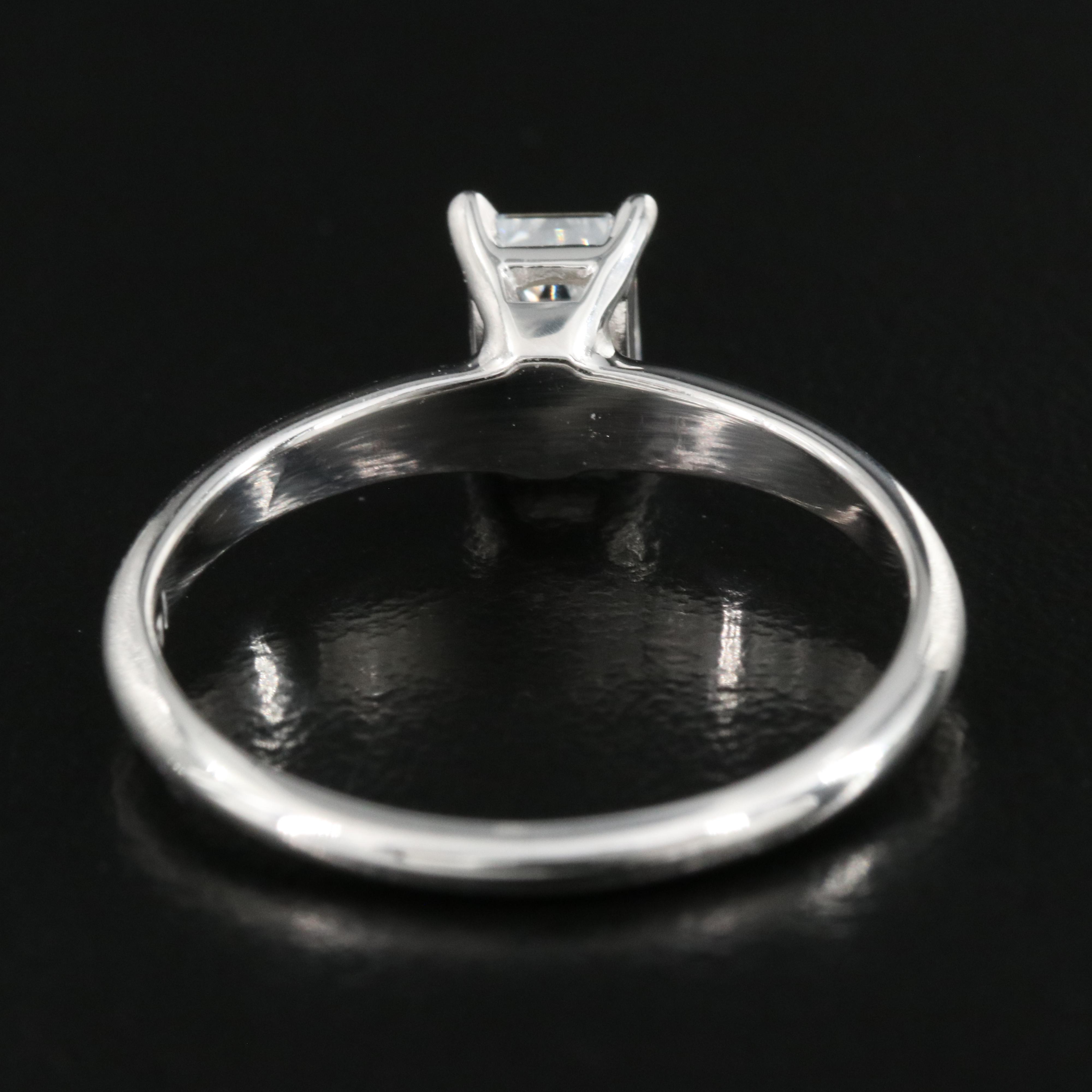14K 0.59 CT Lab Grown Diamond Solitaire Ring