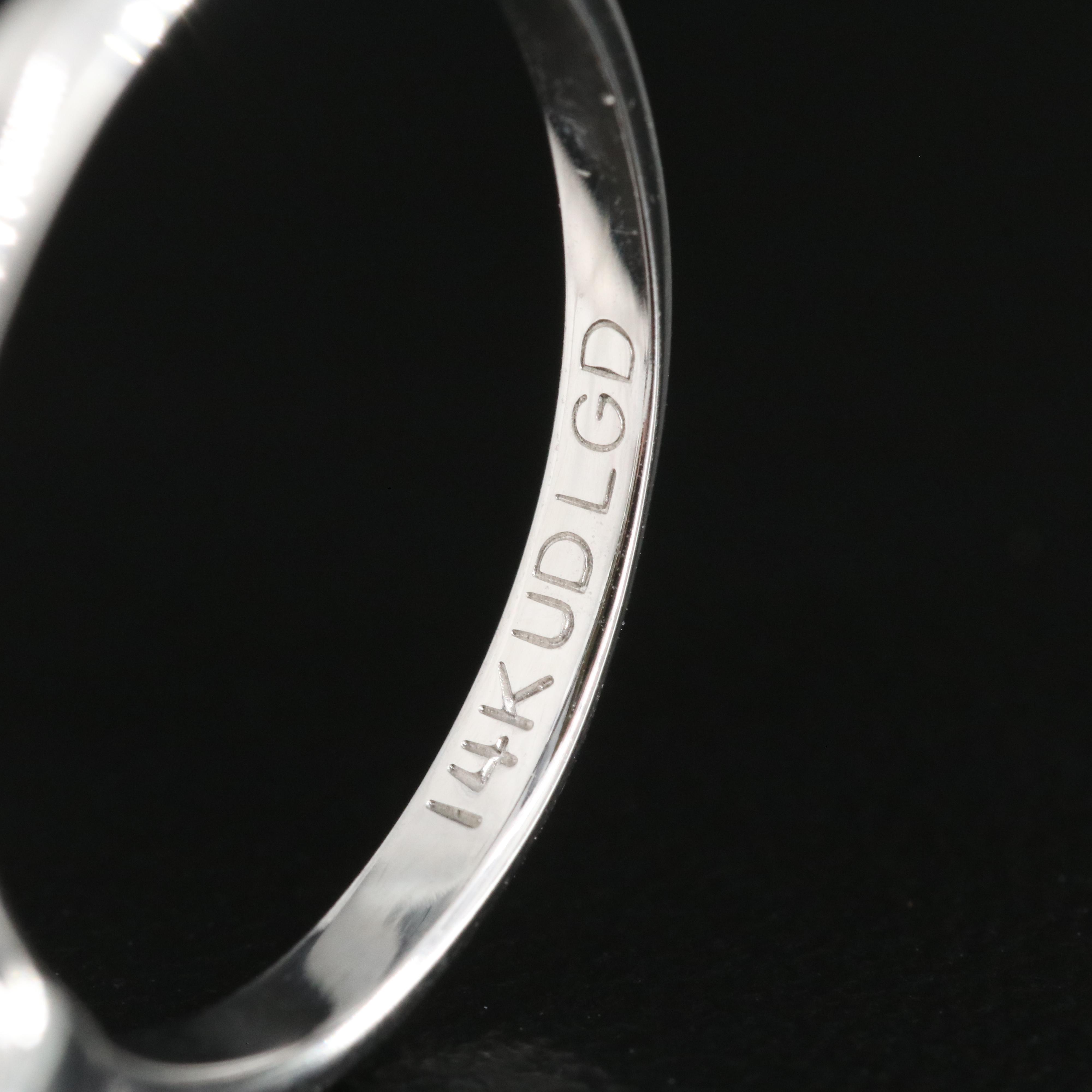 14K 0.59 CT Lab Grown Diamond Solitaire Ring