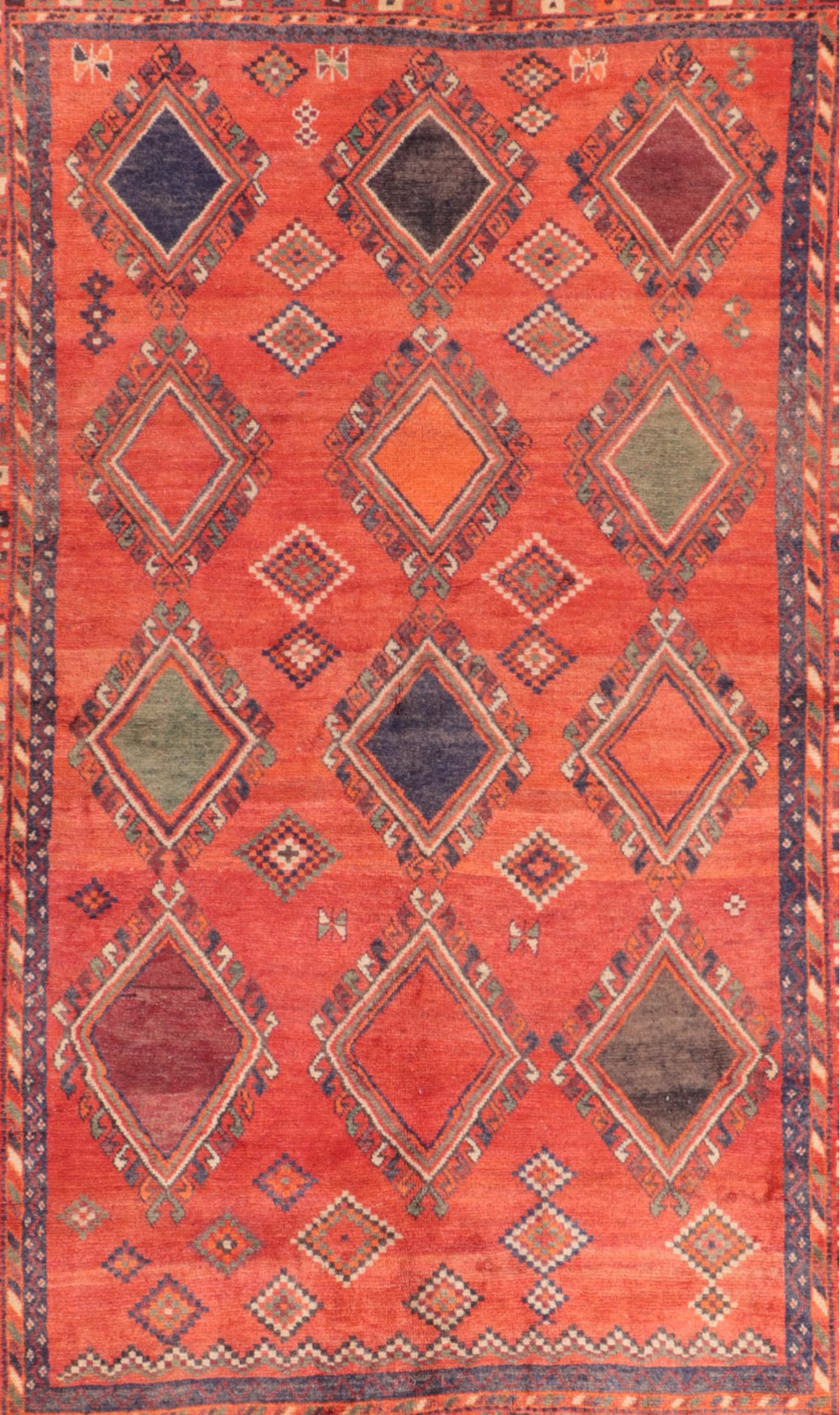 5' x 7'10 Hand-Knotted Persian Shiraz Area Rug