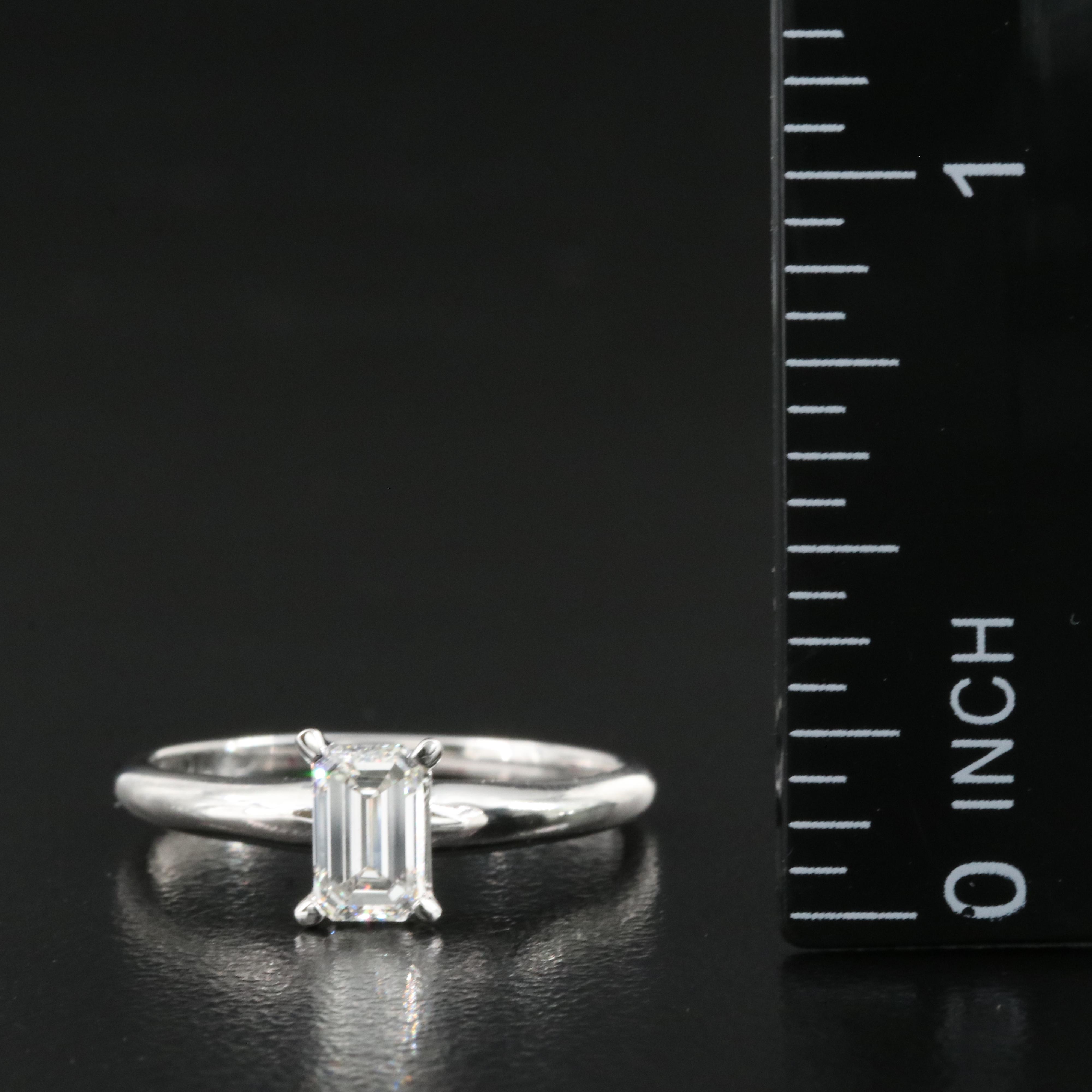 14K 0.66 CT Lab Grown Diamond Solitaire Ring