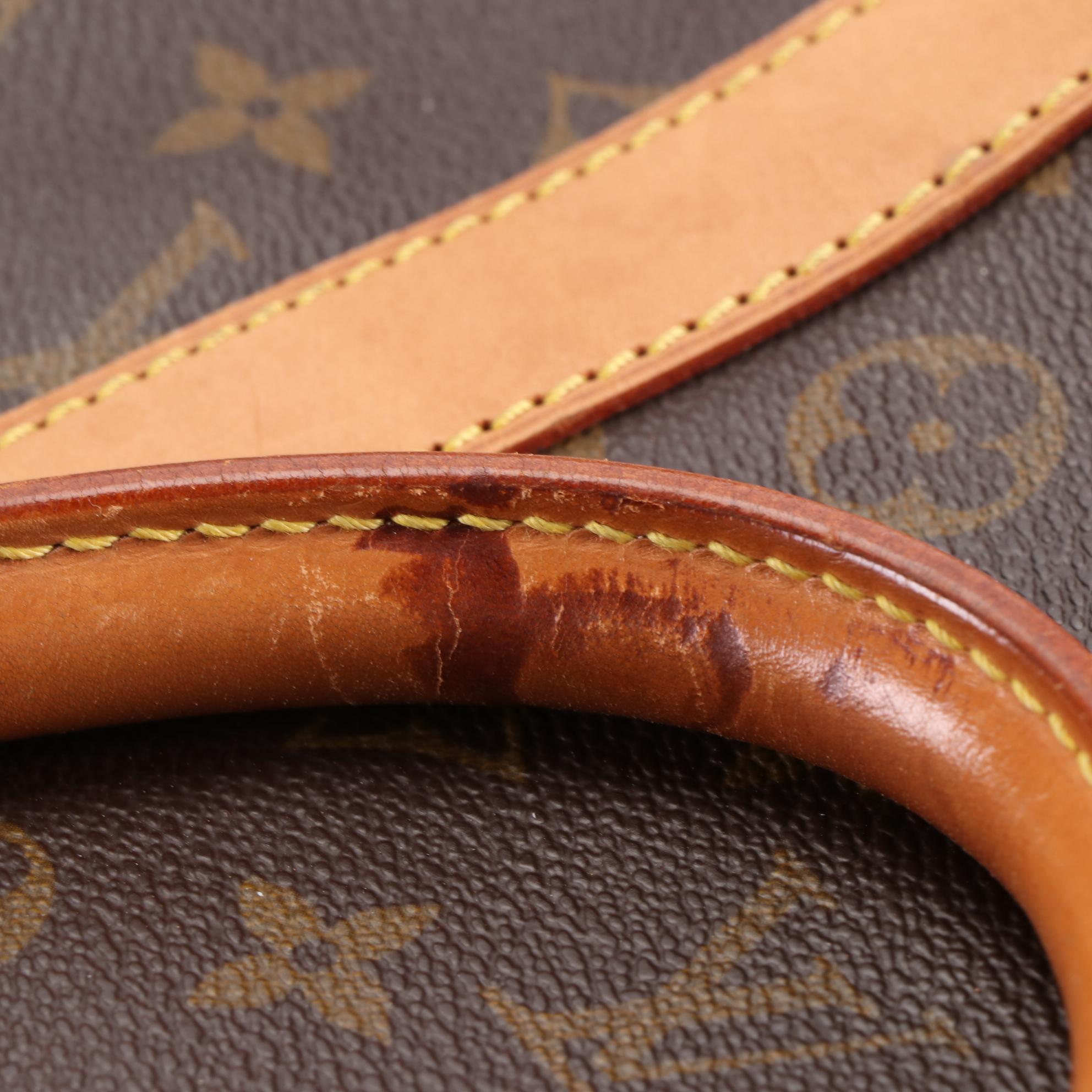 Louis Vuitton Keepall 55 in Monogram Canvas and Vachetta Leather