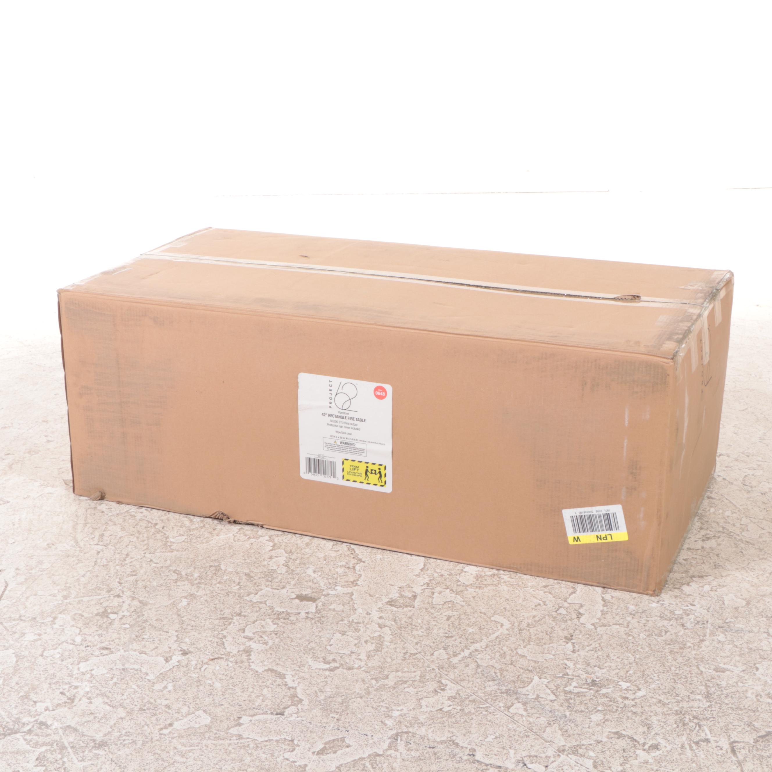 Project 62 Pipestone 42" Rectangular Fire Table