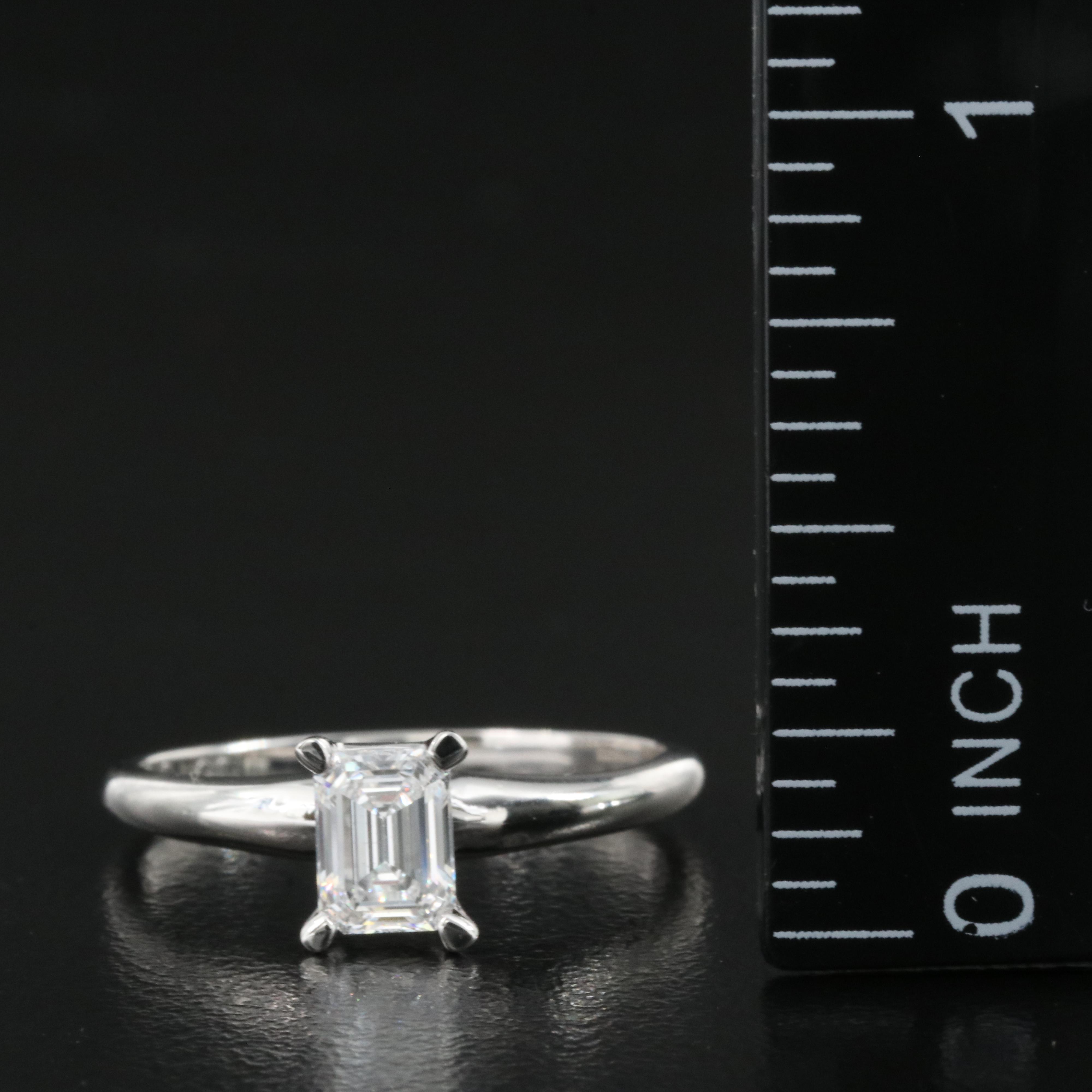 14K 0.67 CT Lab Grown Diamond Solitaire Ring